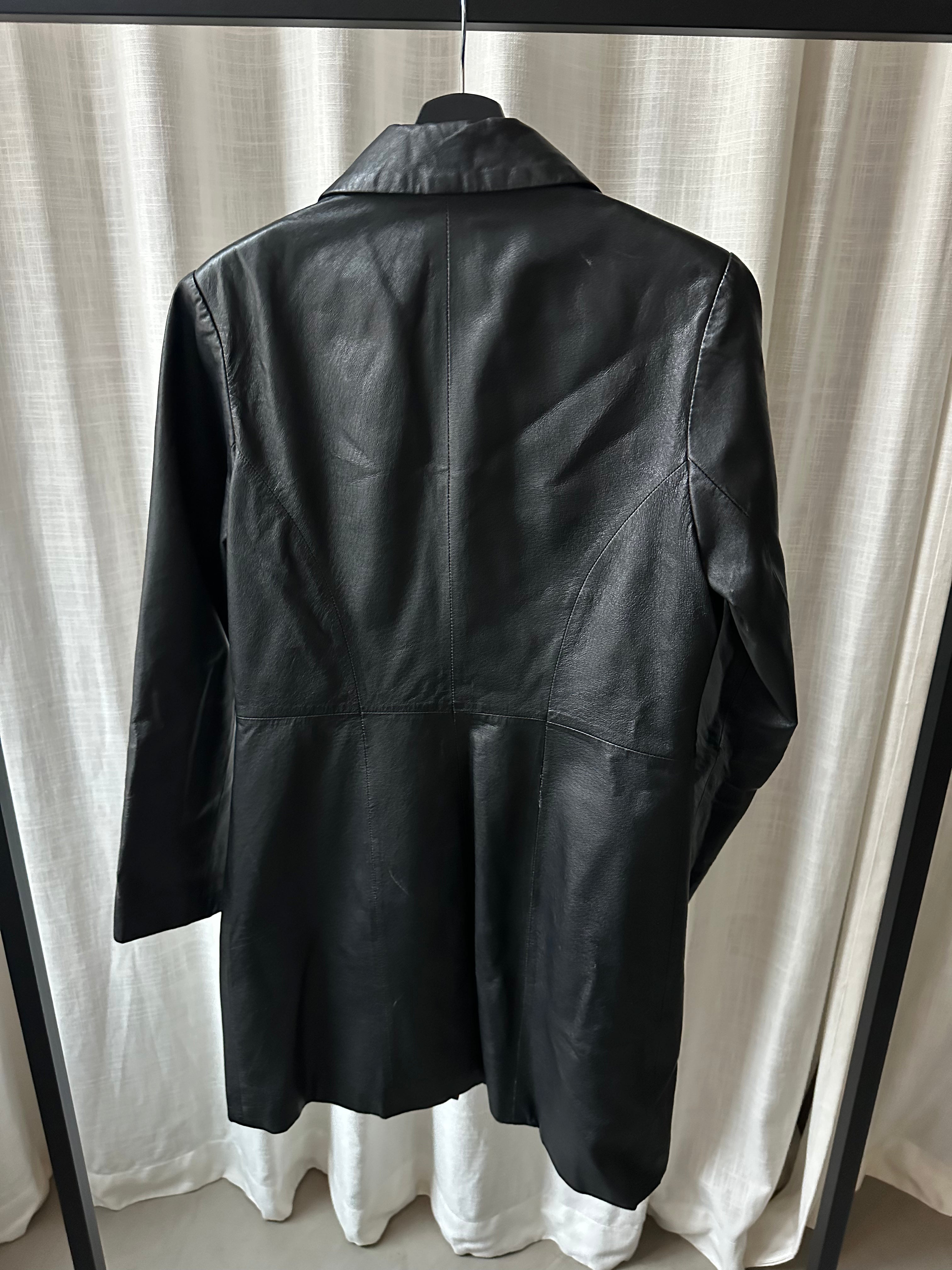 One Leather Coat
