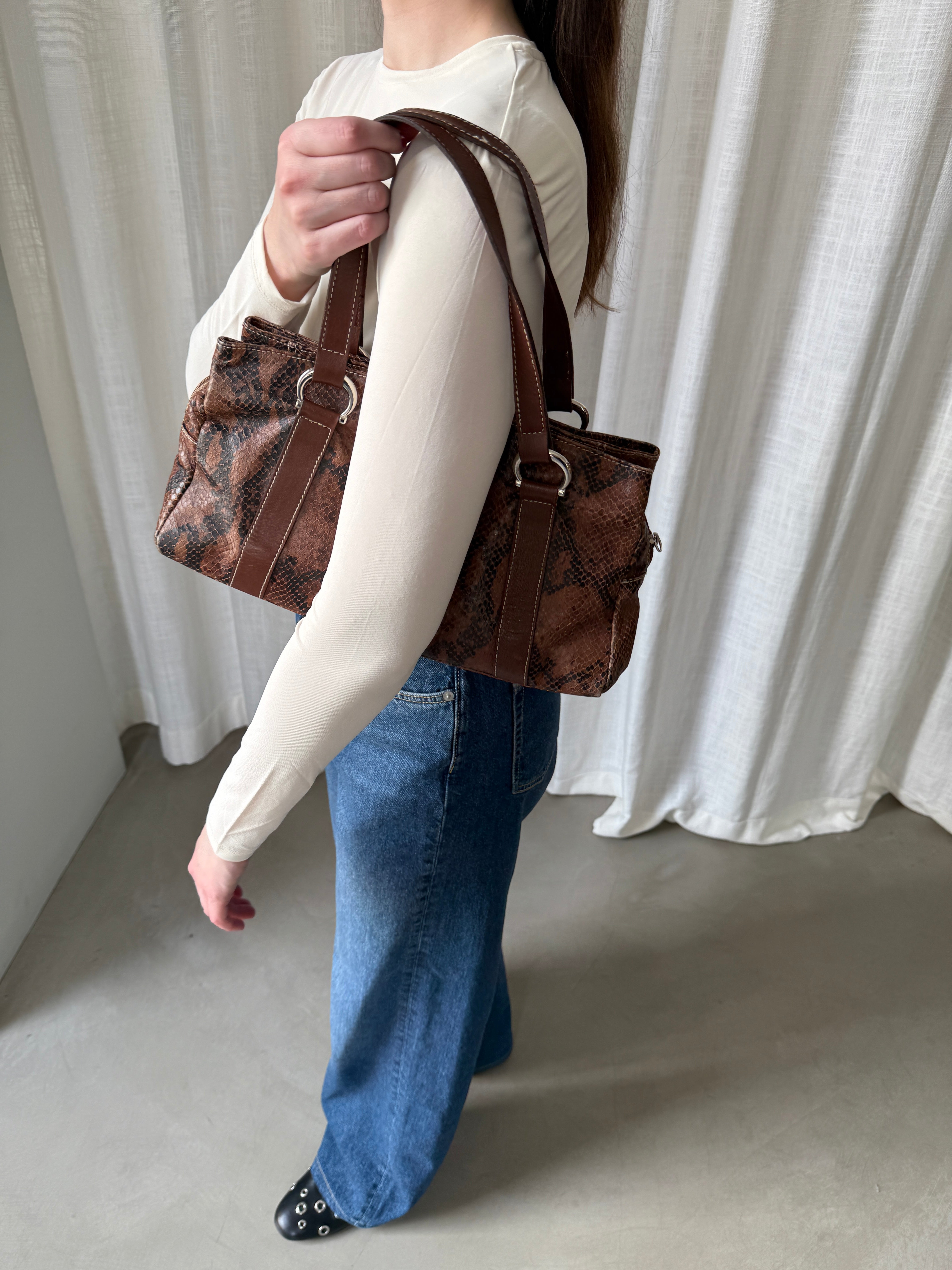Snake Print Bag