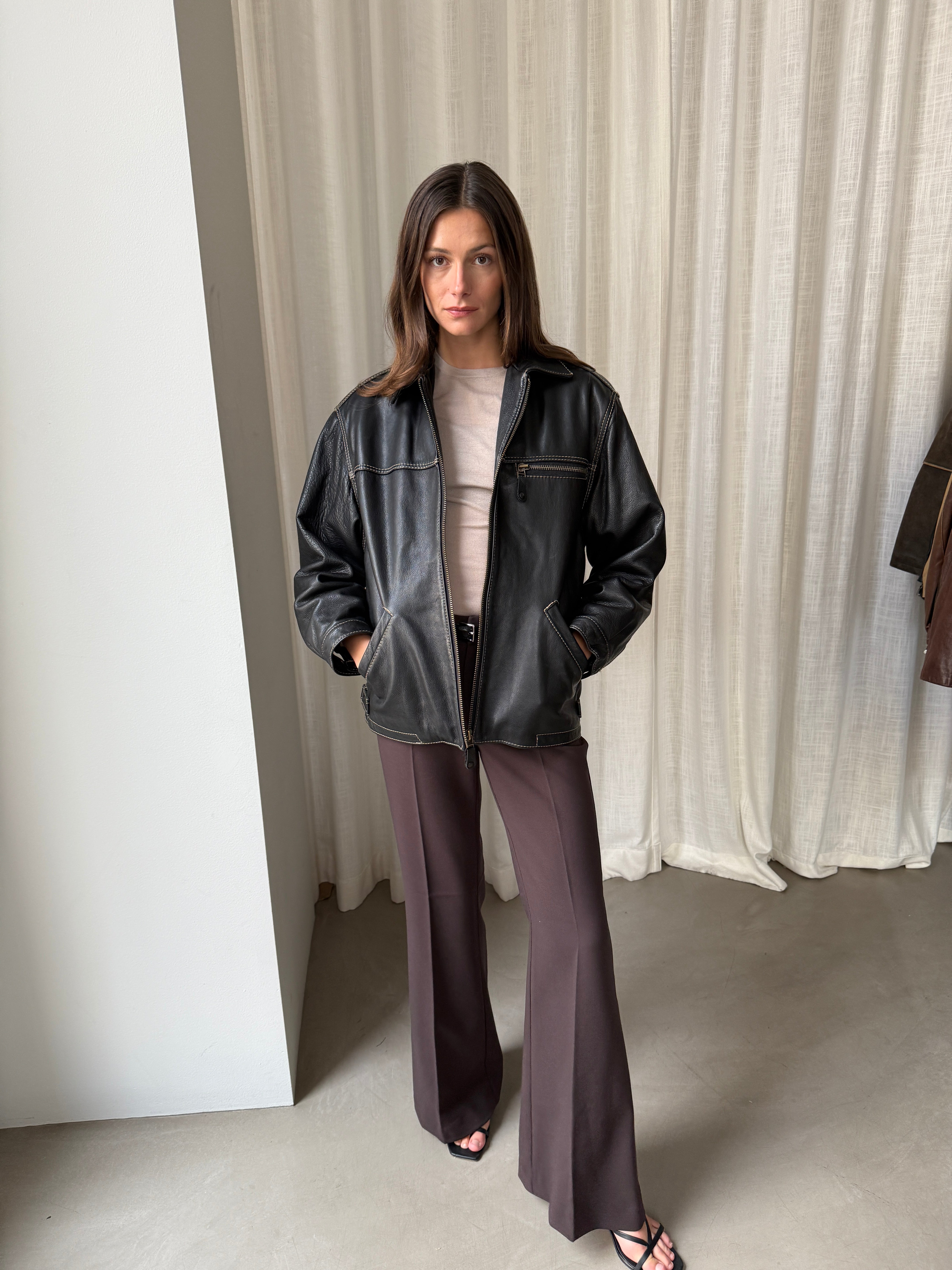 Contrast Vintage Jacket