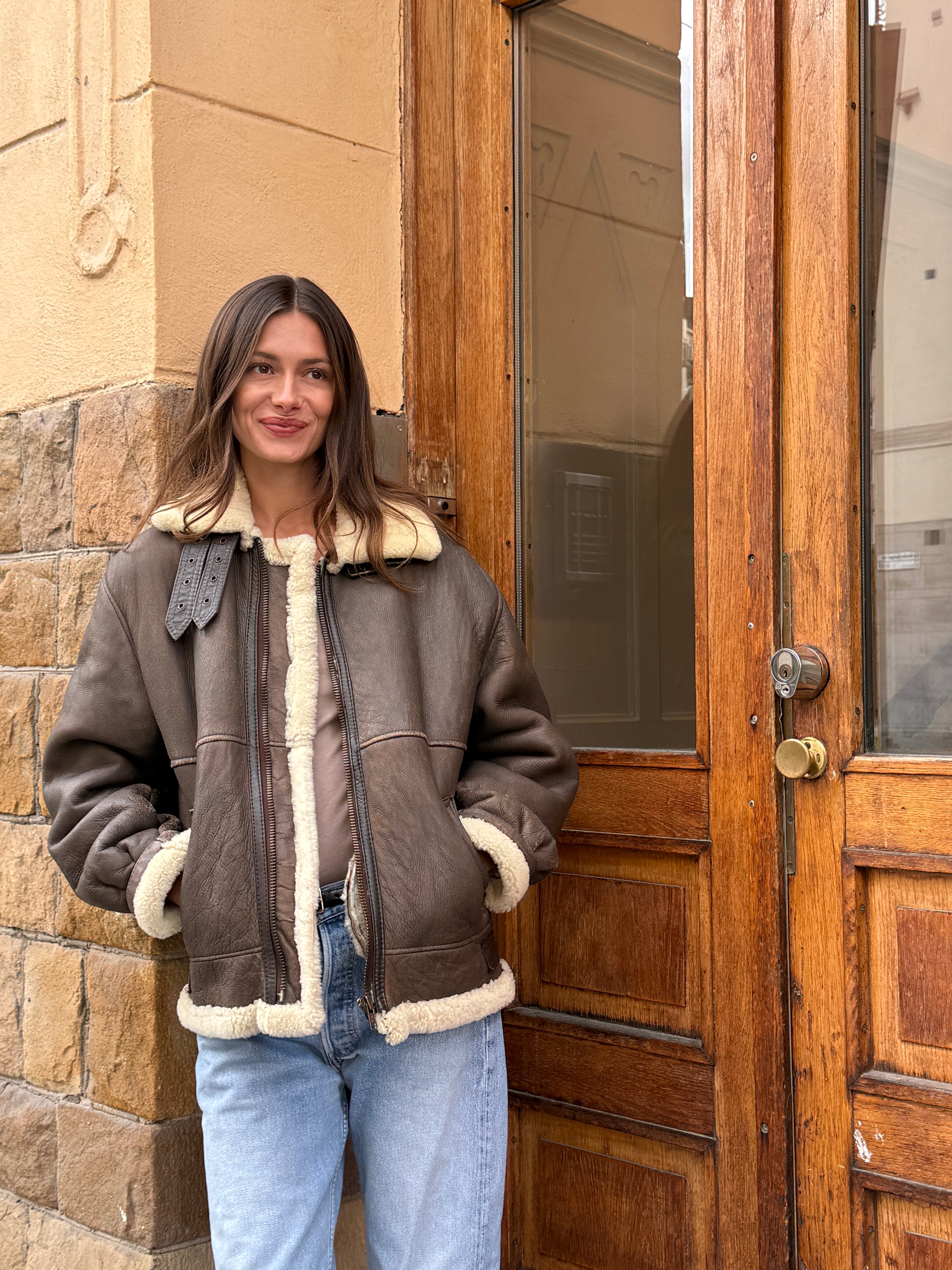Vintage Shearling Jacket