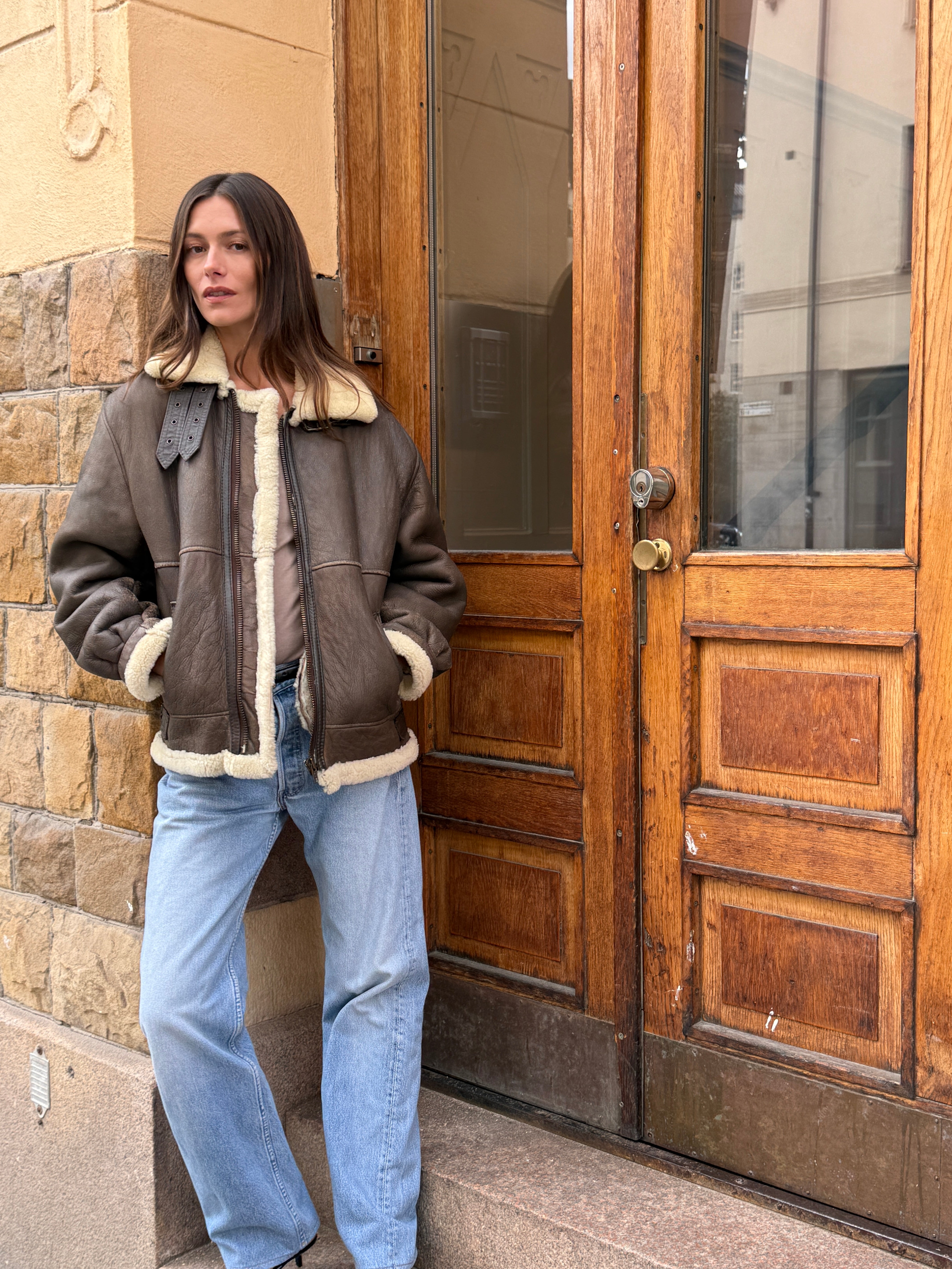 Vintage Shearling Jacket