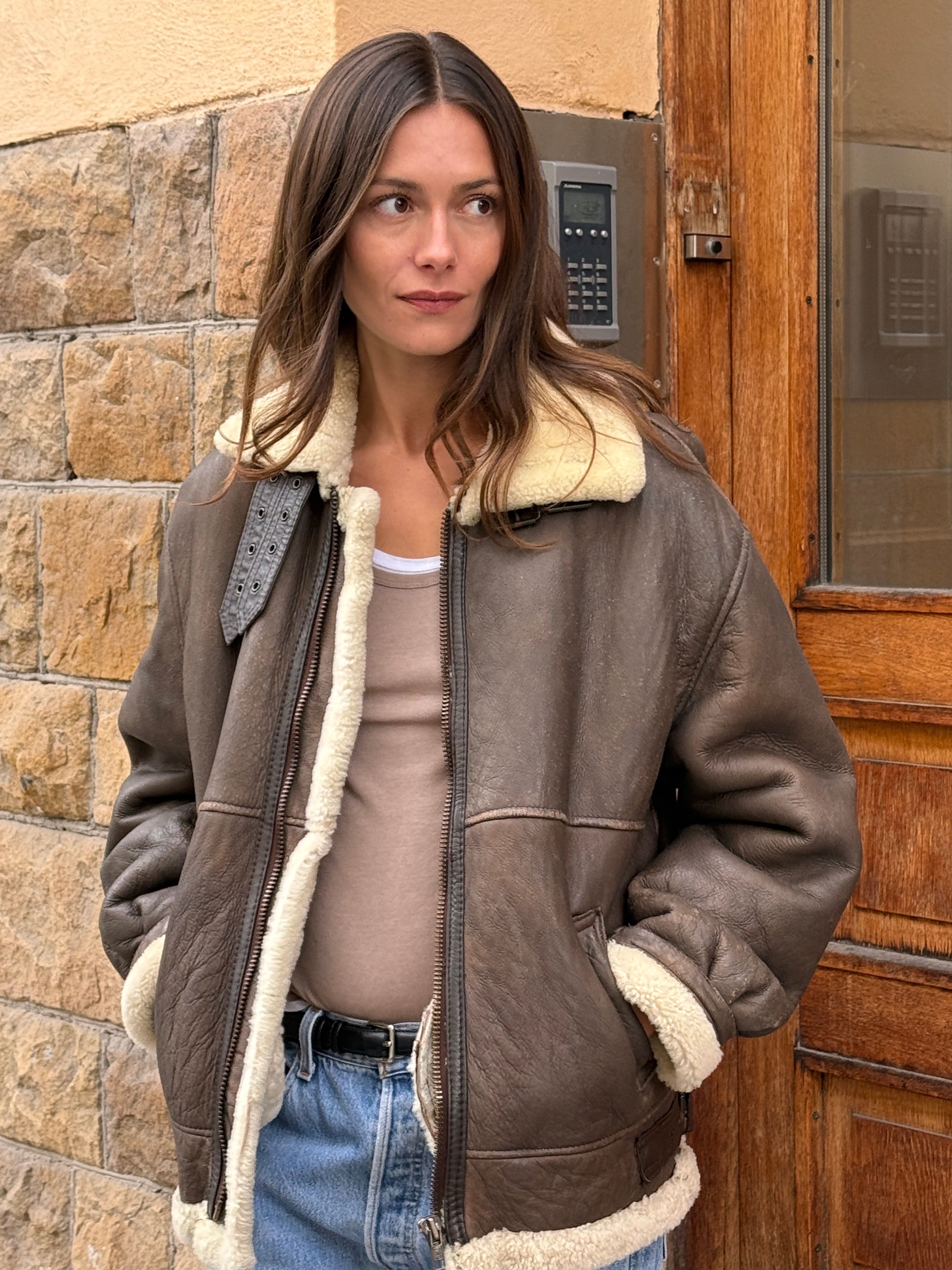 Vintage Shearling Jacket