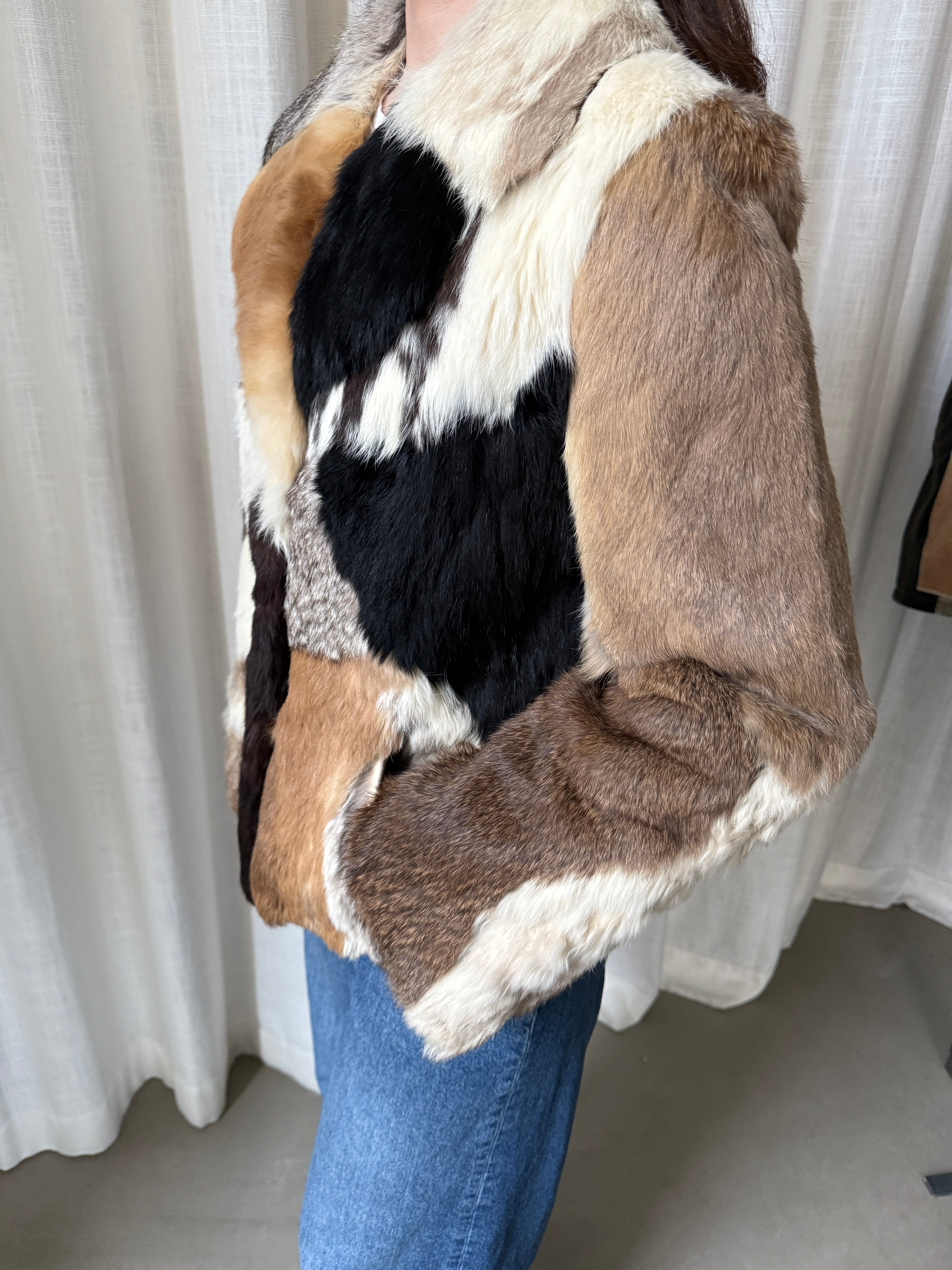 Vintage Patchwork Fur