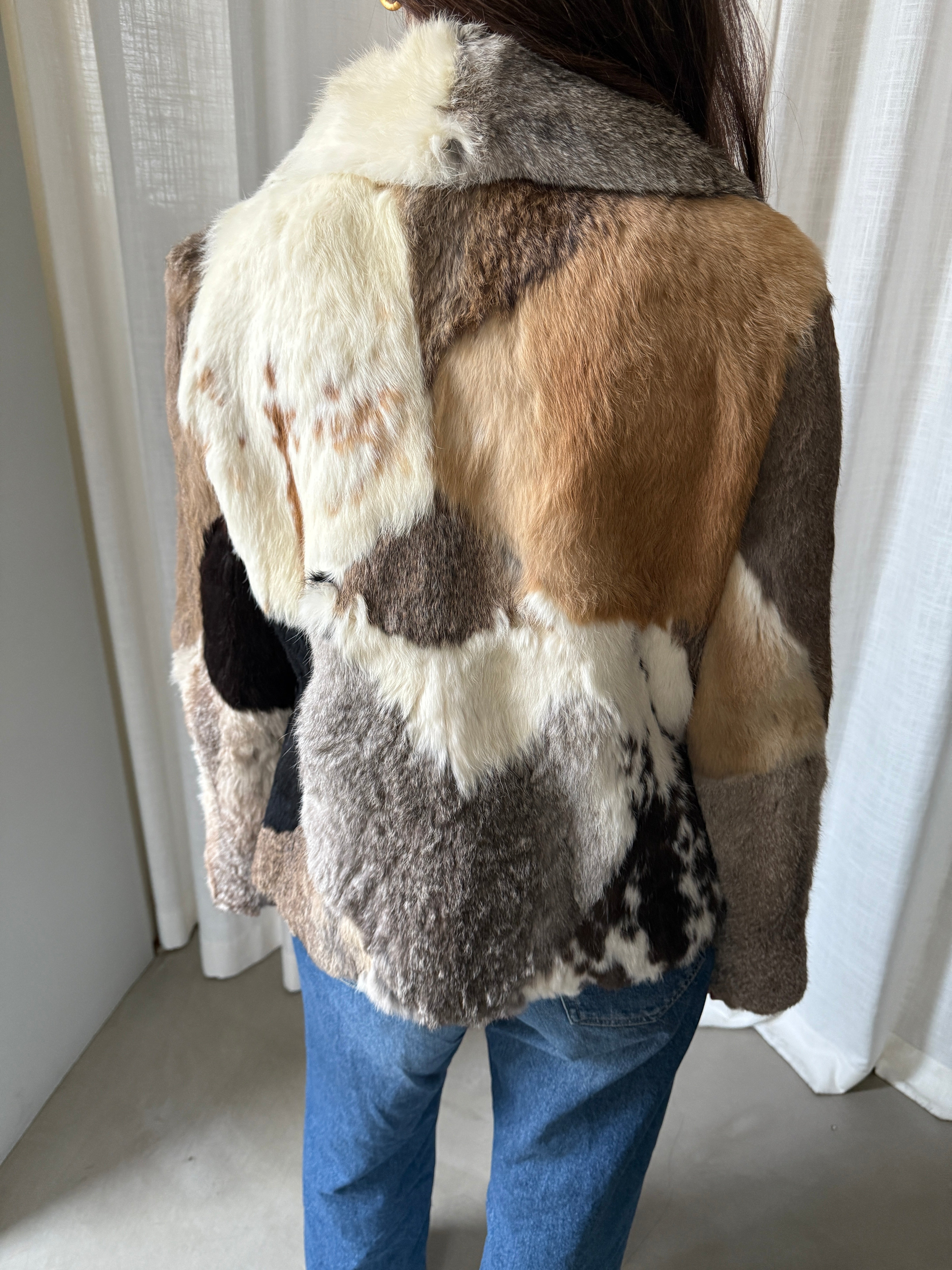 Vintage Patchwork Fur