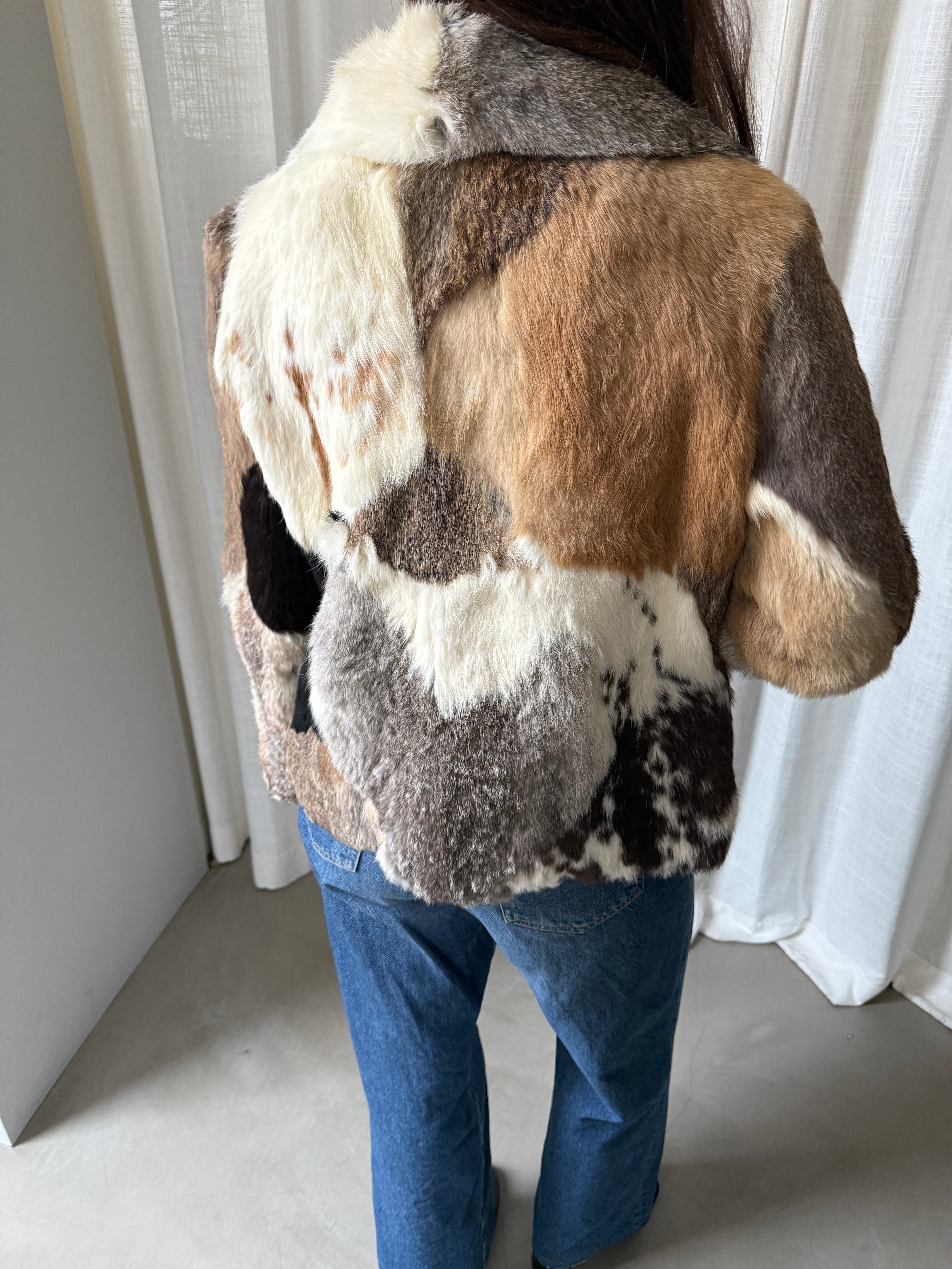 Vintage Patchwork Fur