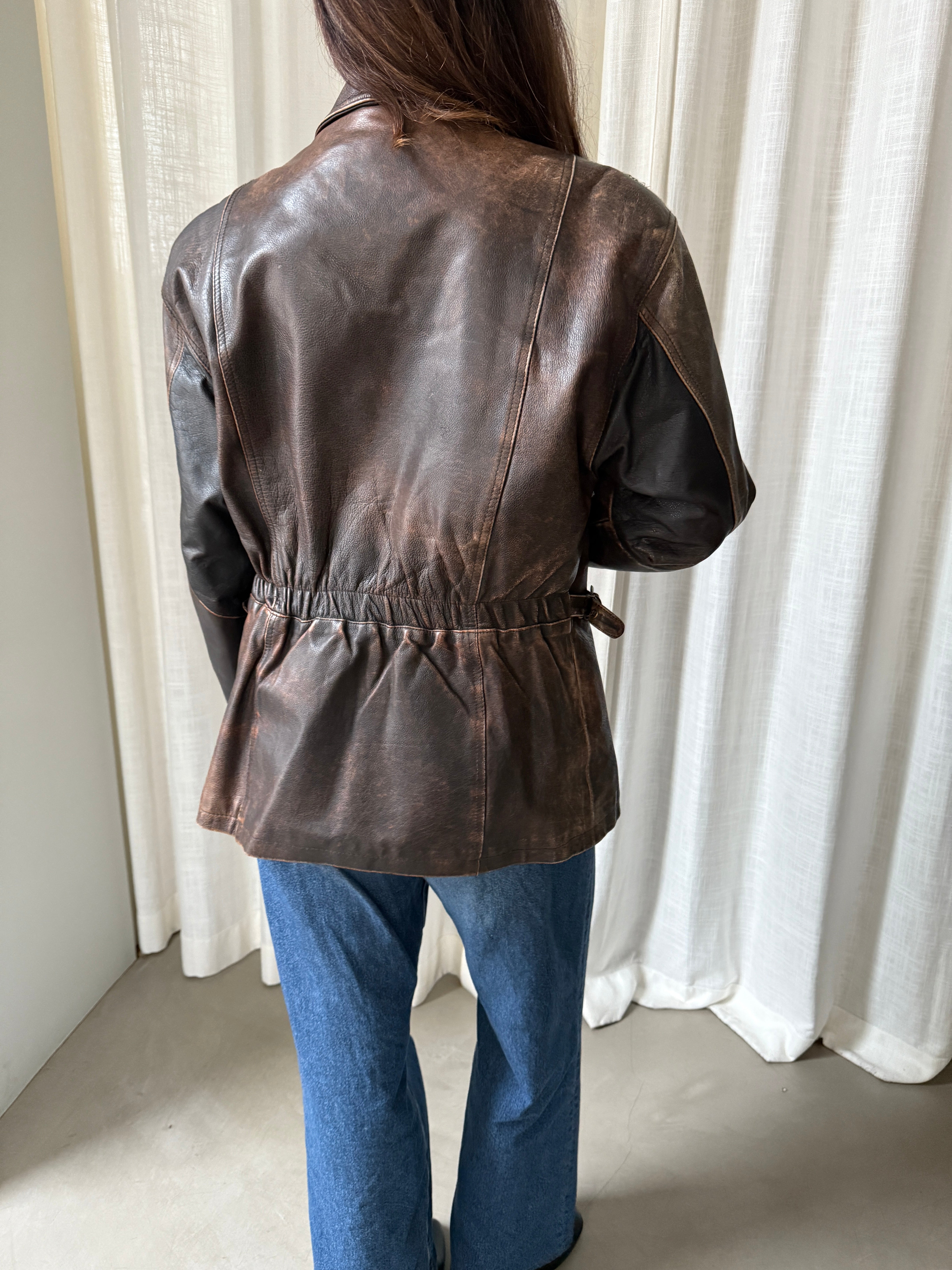 Woodlands Leather Jacket