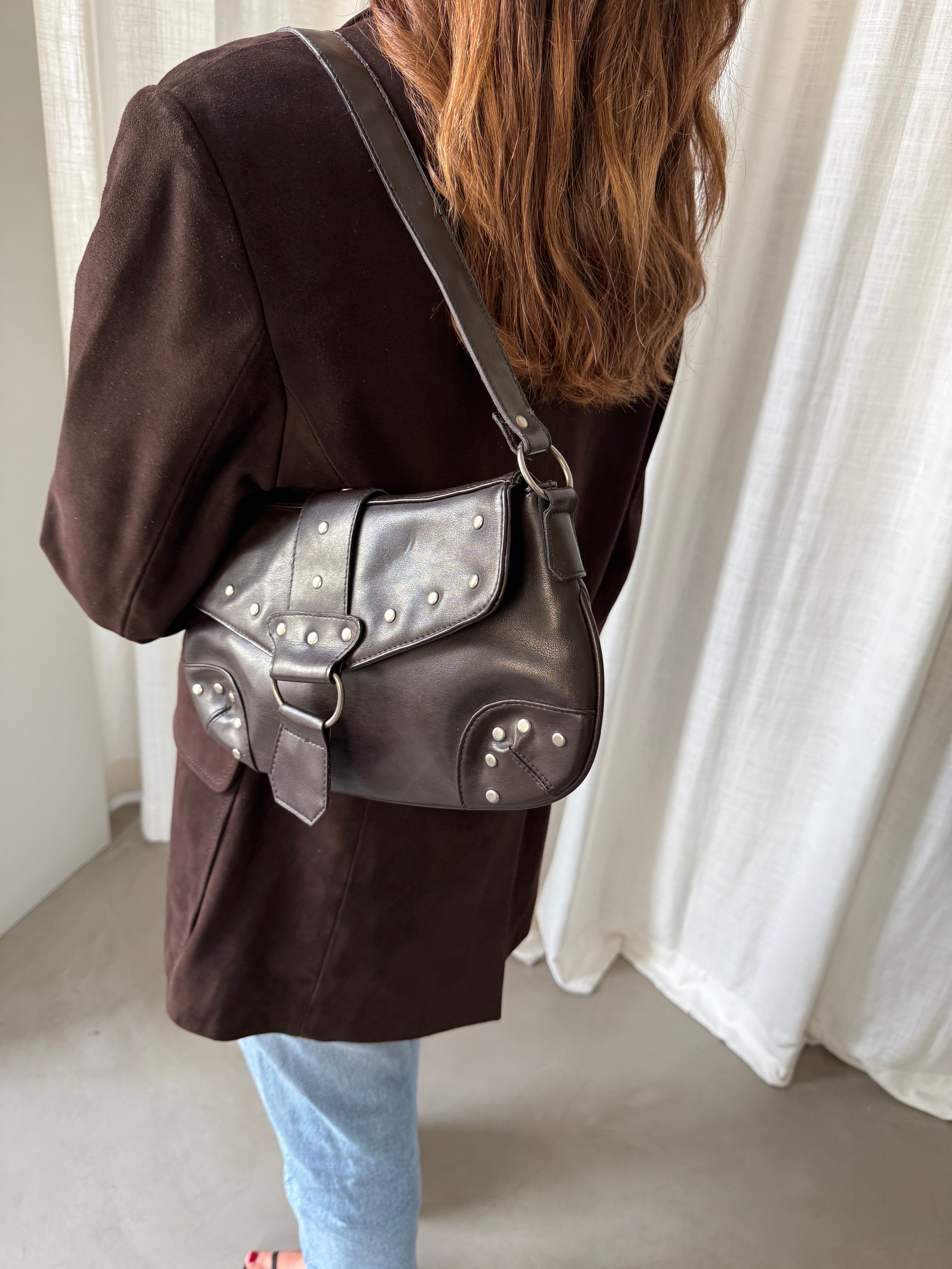 Brown Flap Bag