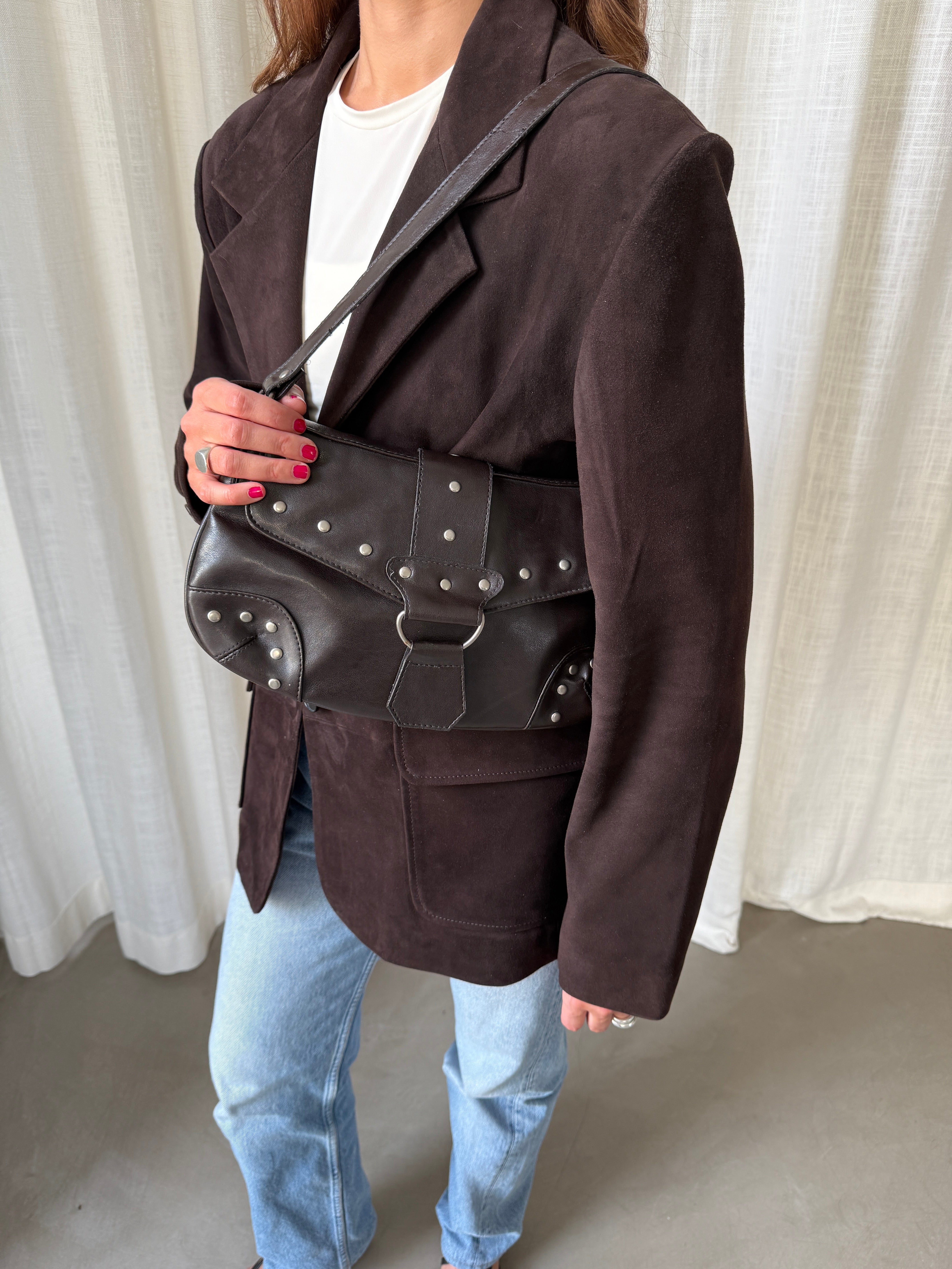 Brown Flap Bag