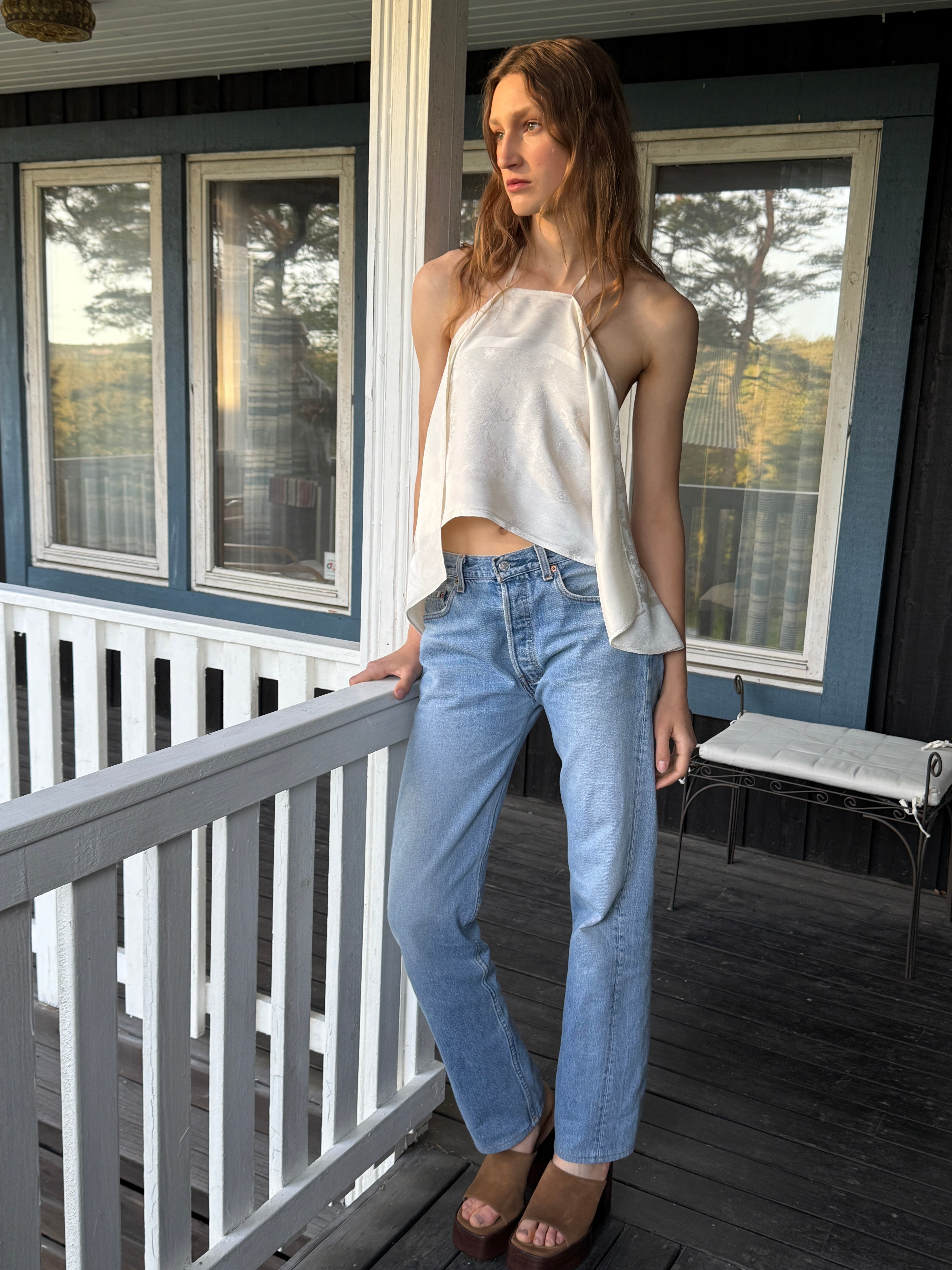Piece 02 — Draped Halter Top