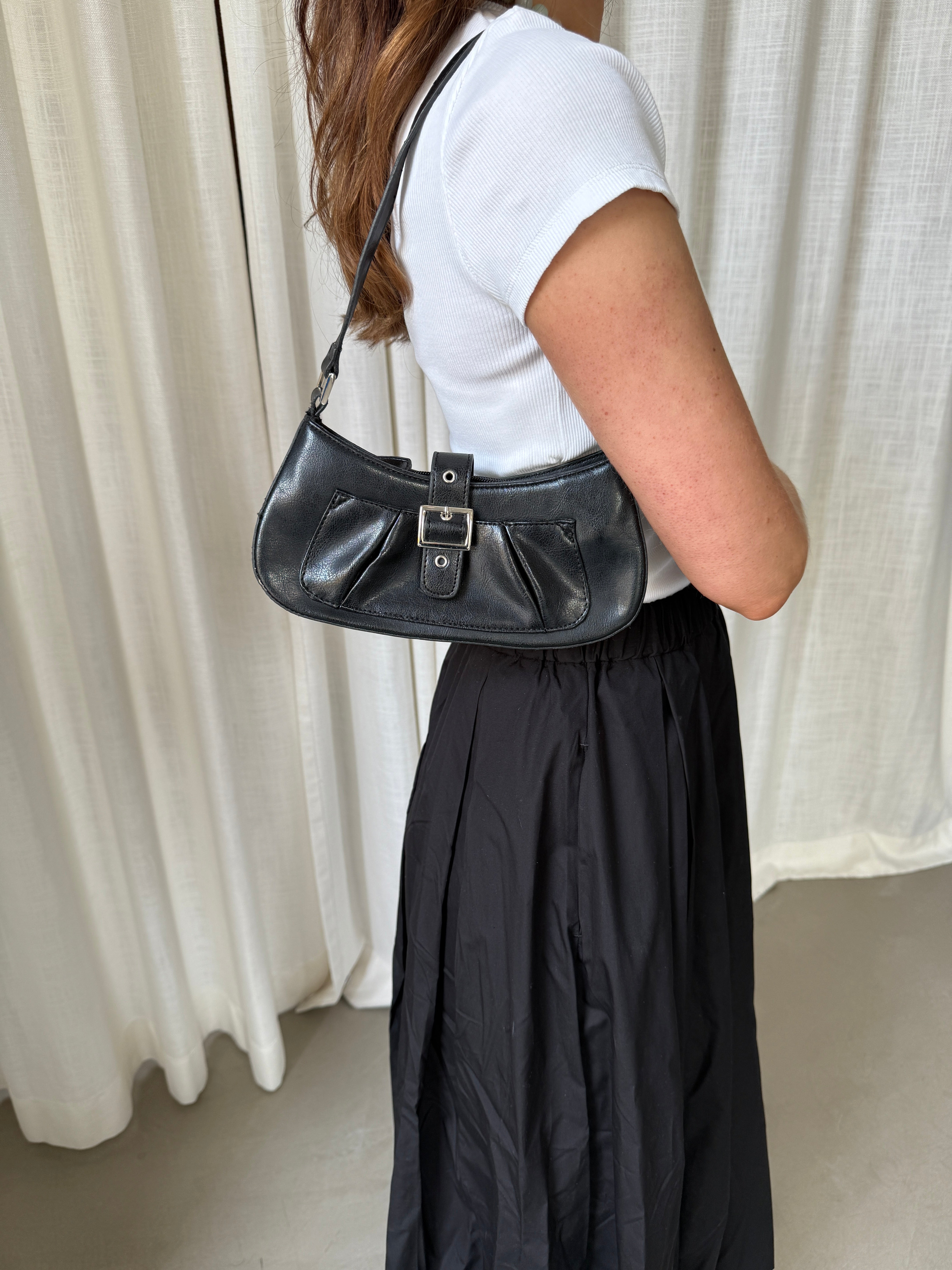Buckle Shoulder Bag