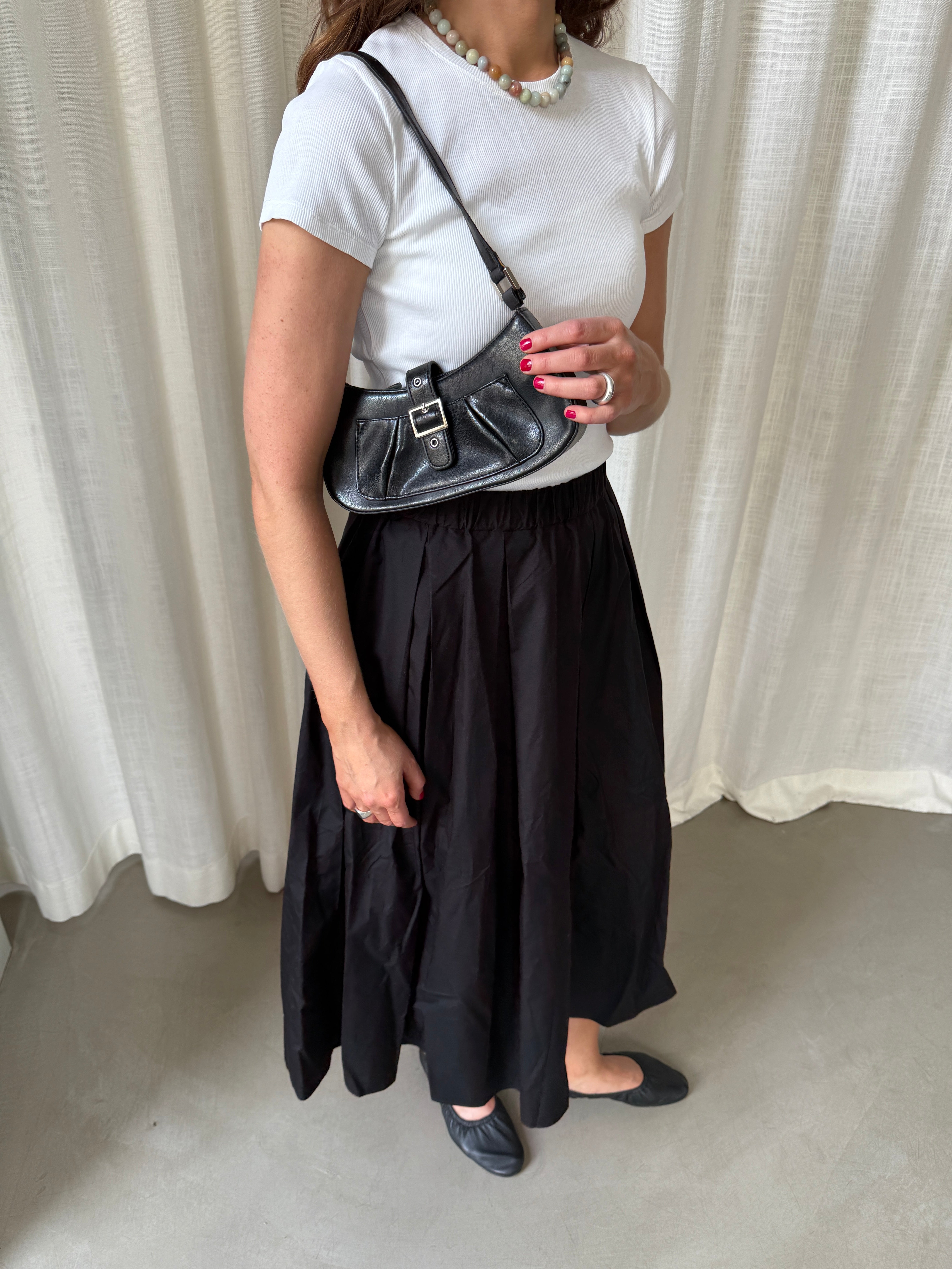 Buckle Shoulder Bag