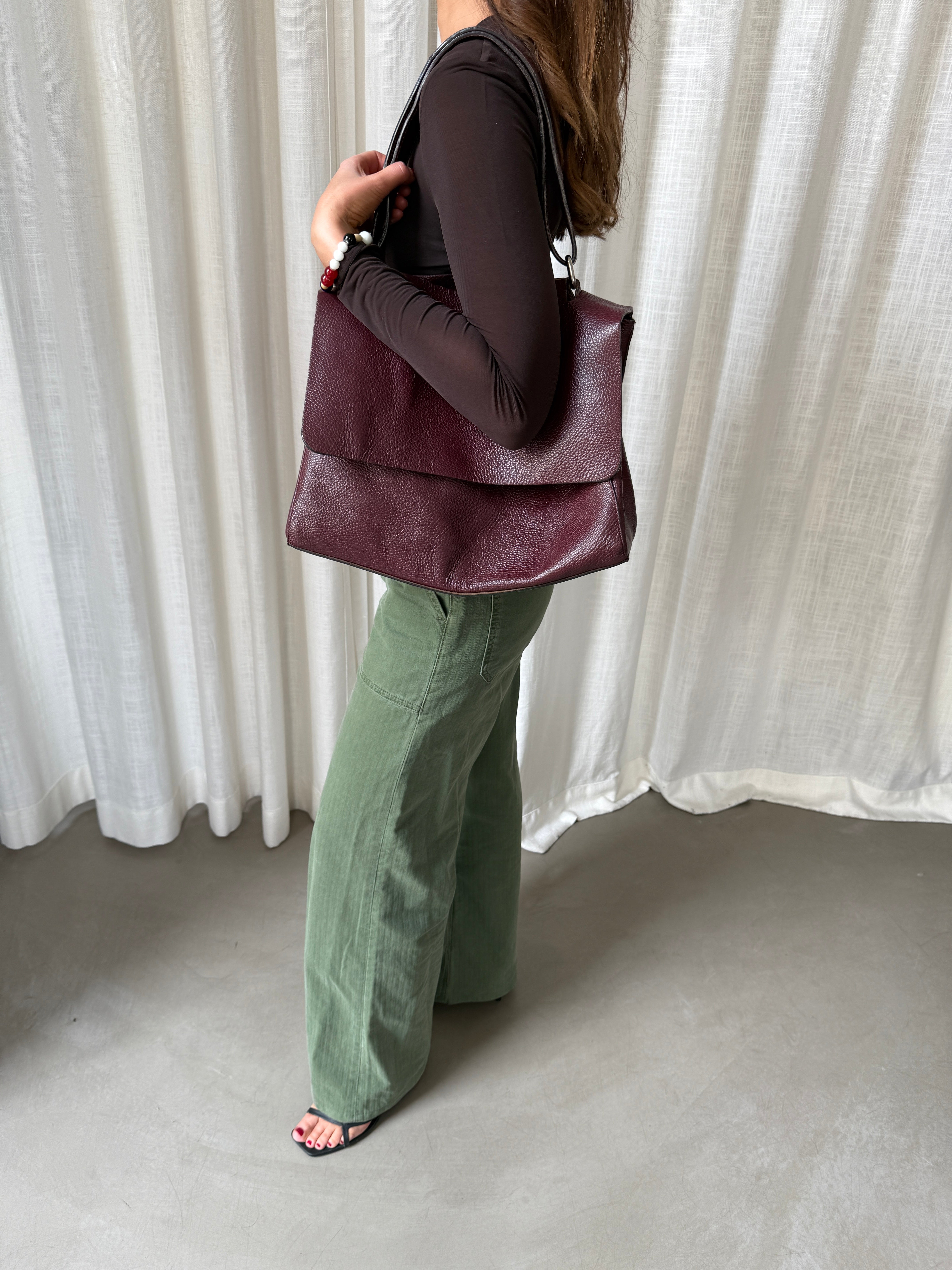 Burgundy Bag