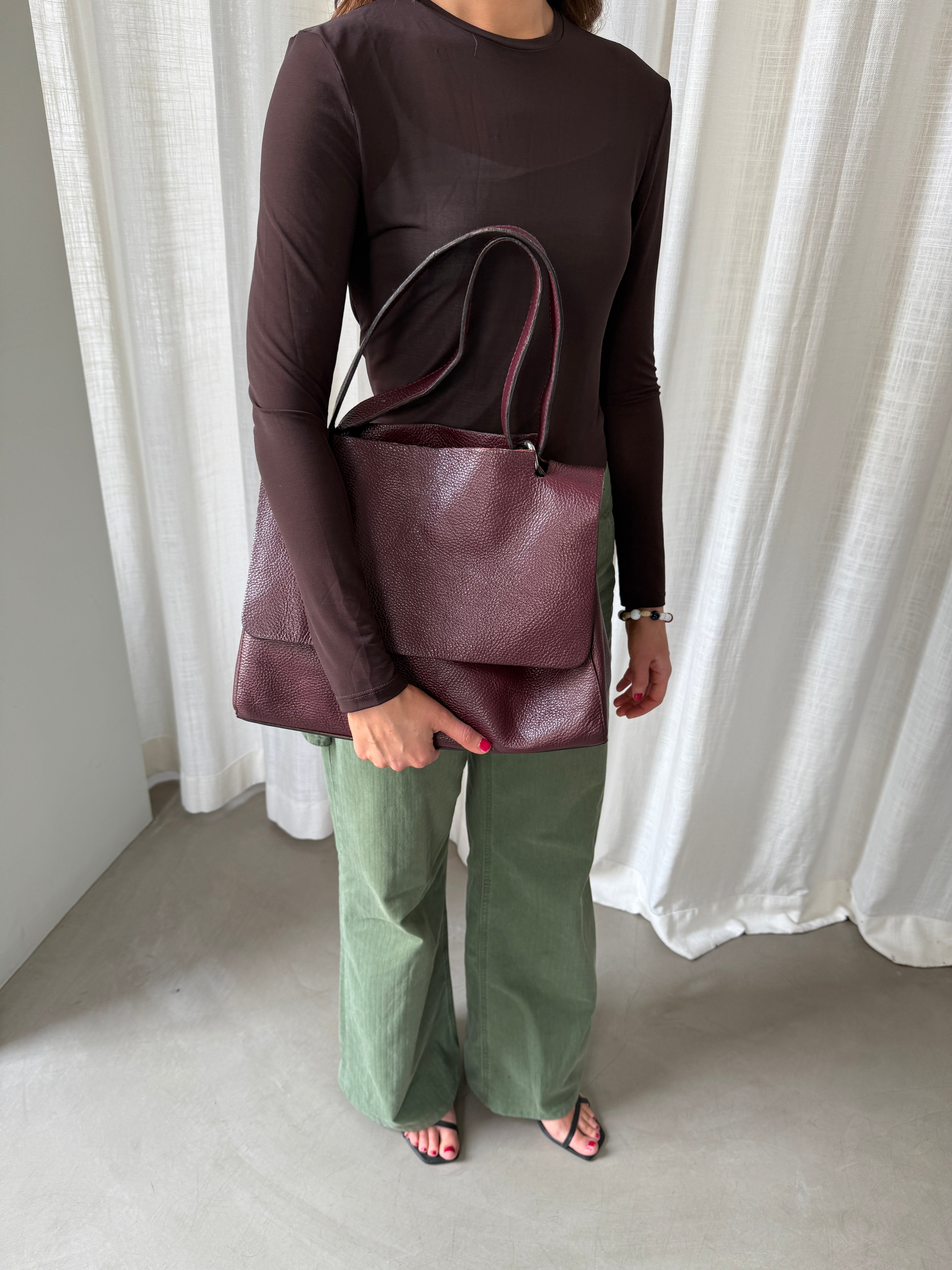 Burgundy Bag