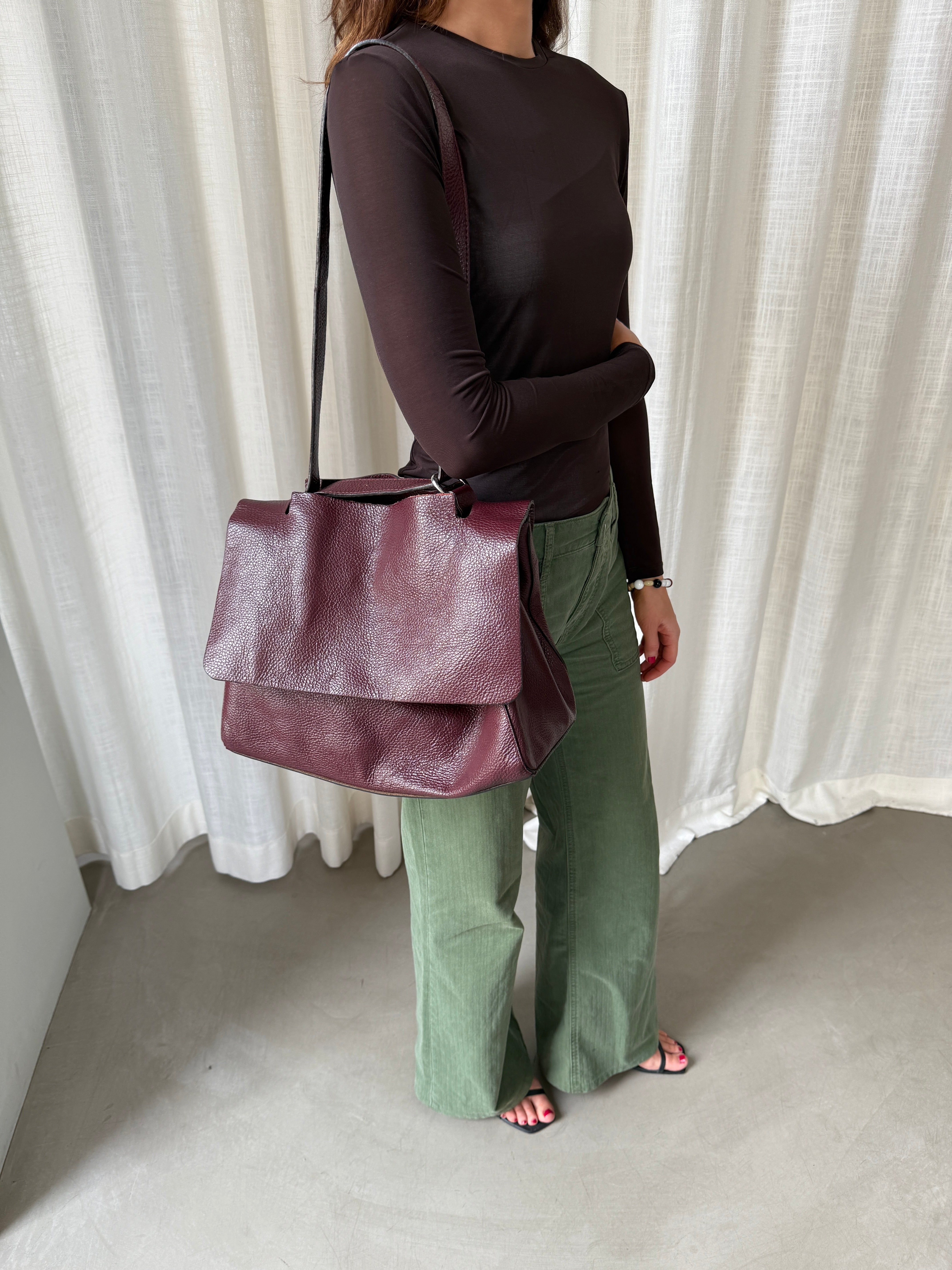 Burgundy Bag