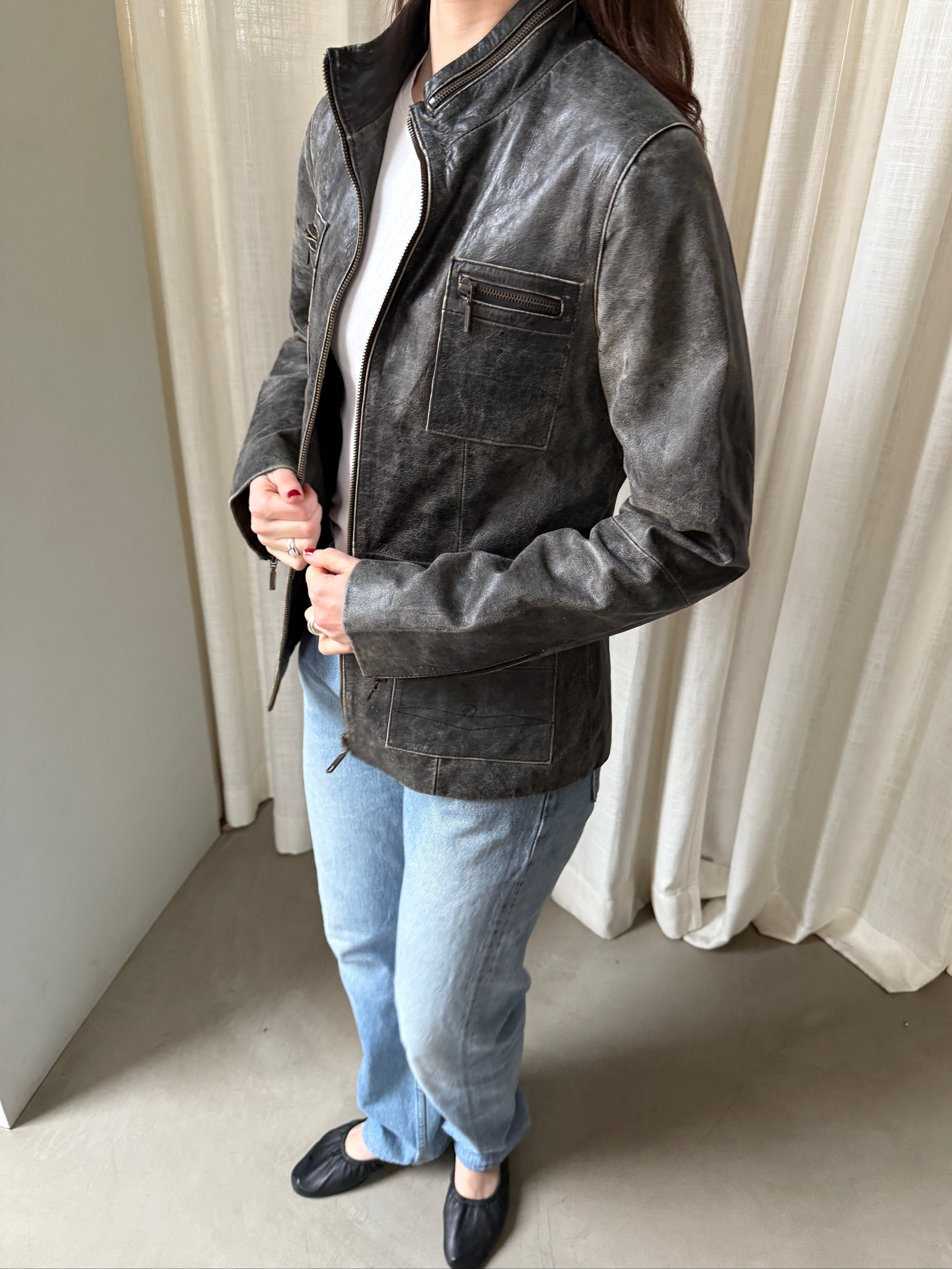 Moda Distressed Jacket