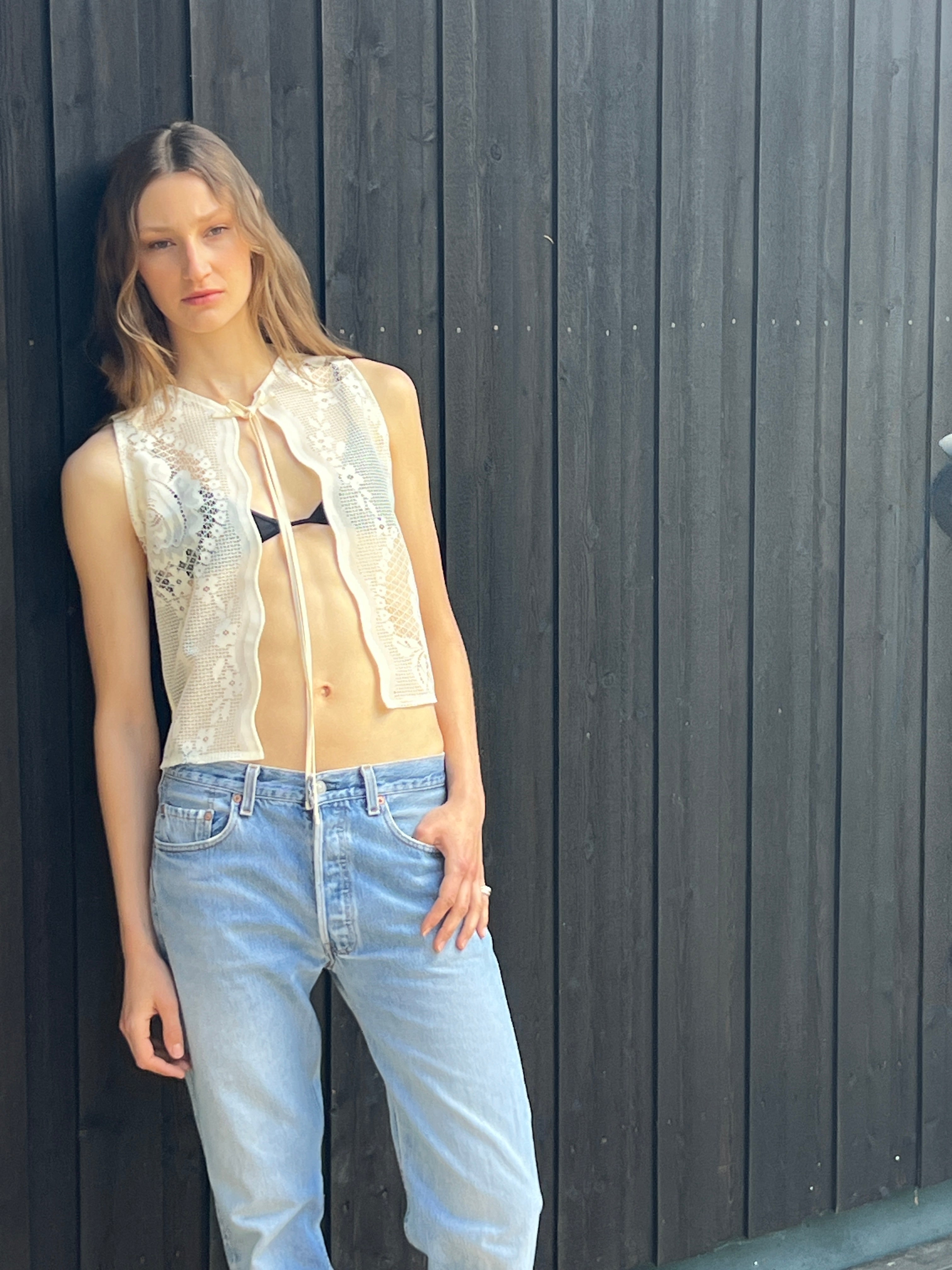 Piece 04 — Lace Vest