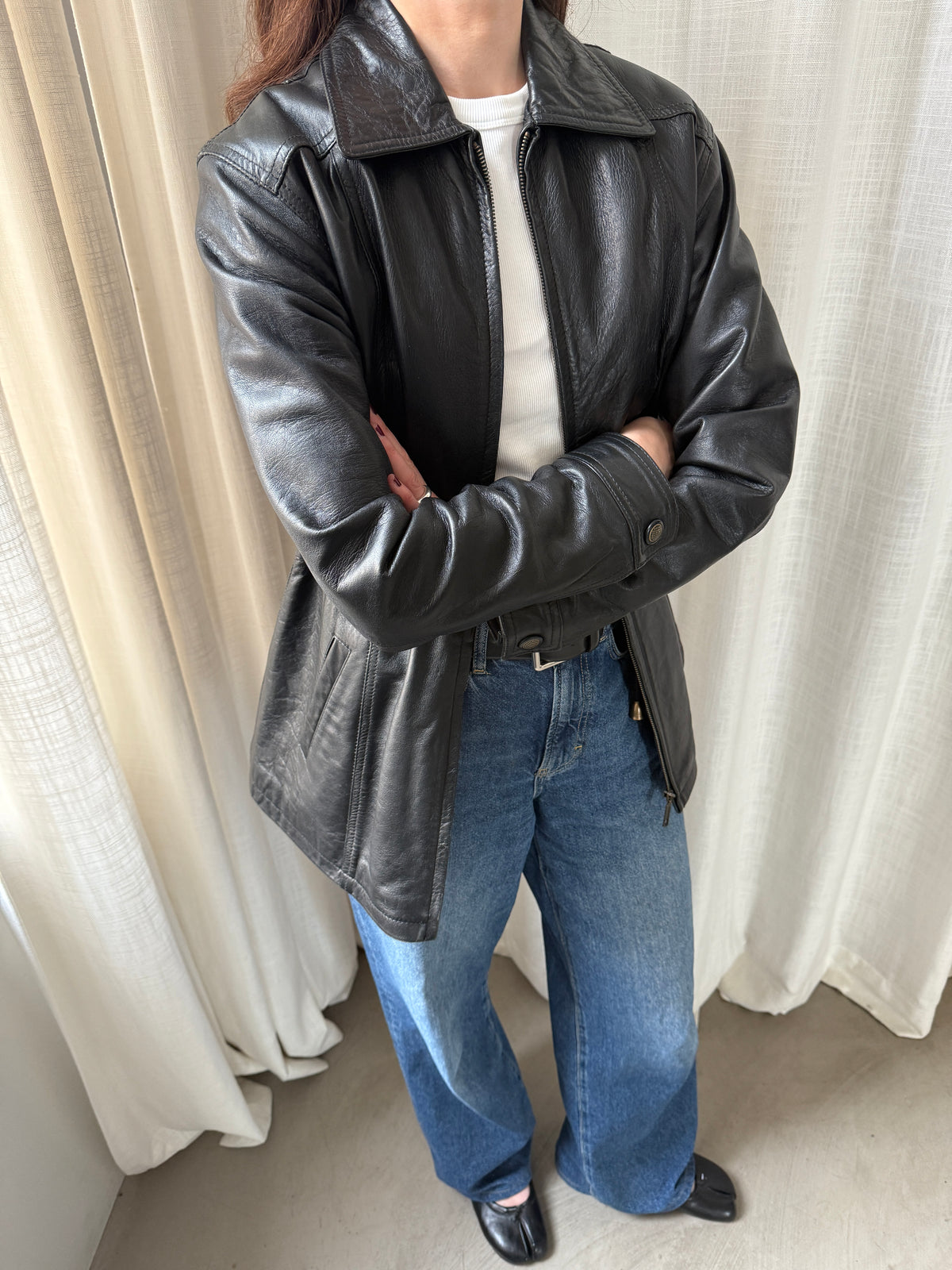 Woodlands Leather Jacket