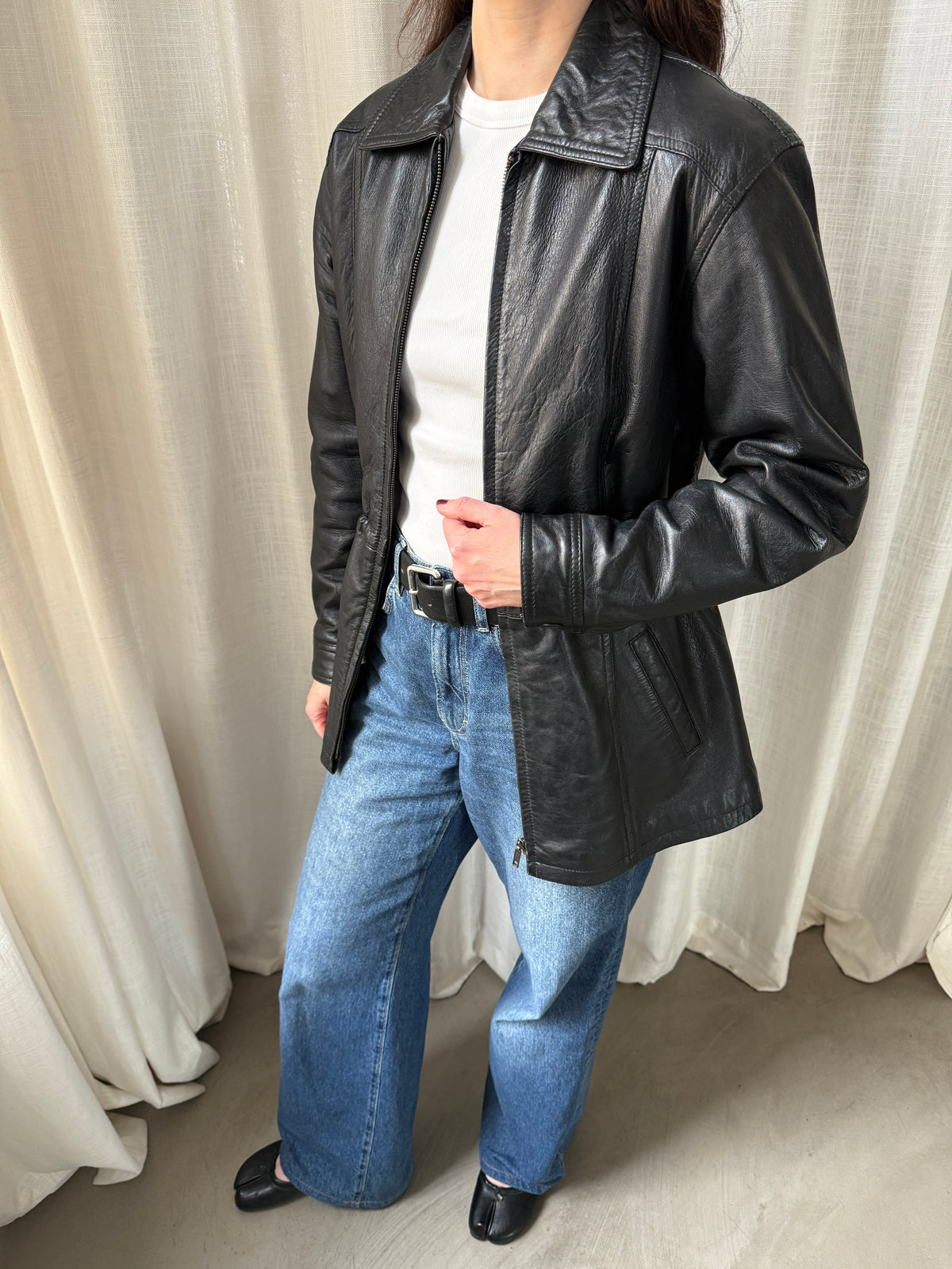 Woodlands Leather Jacket