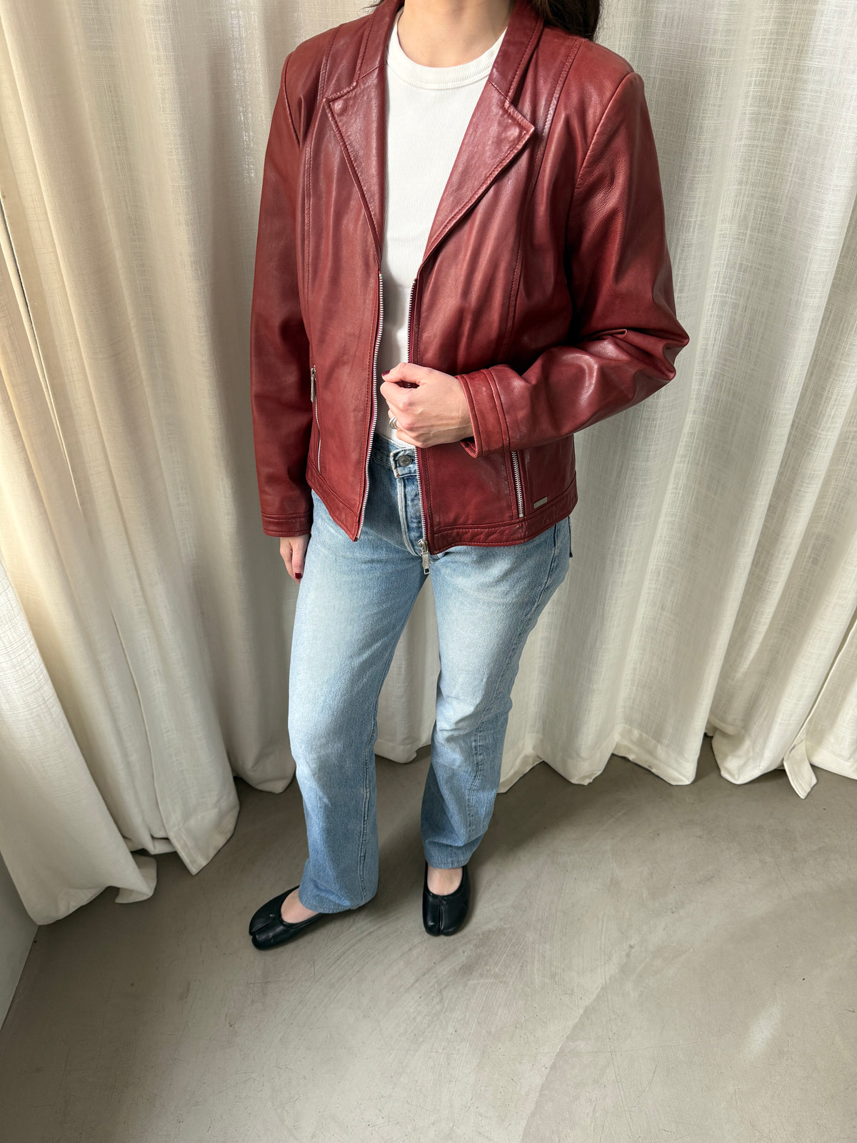 Jofama Leather Jacket