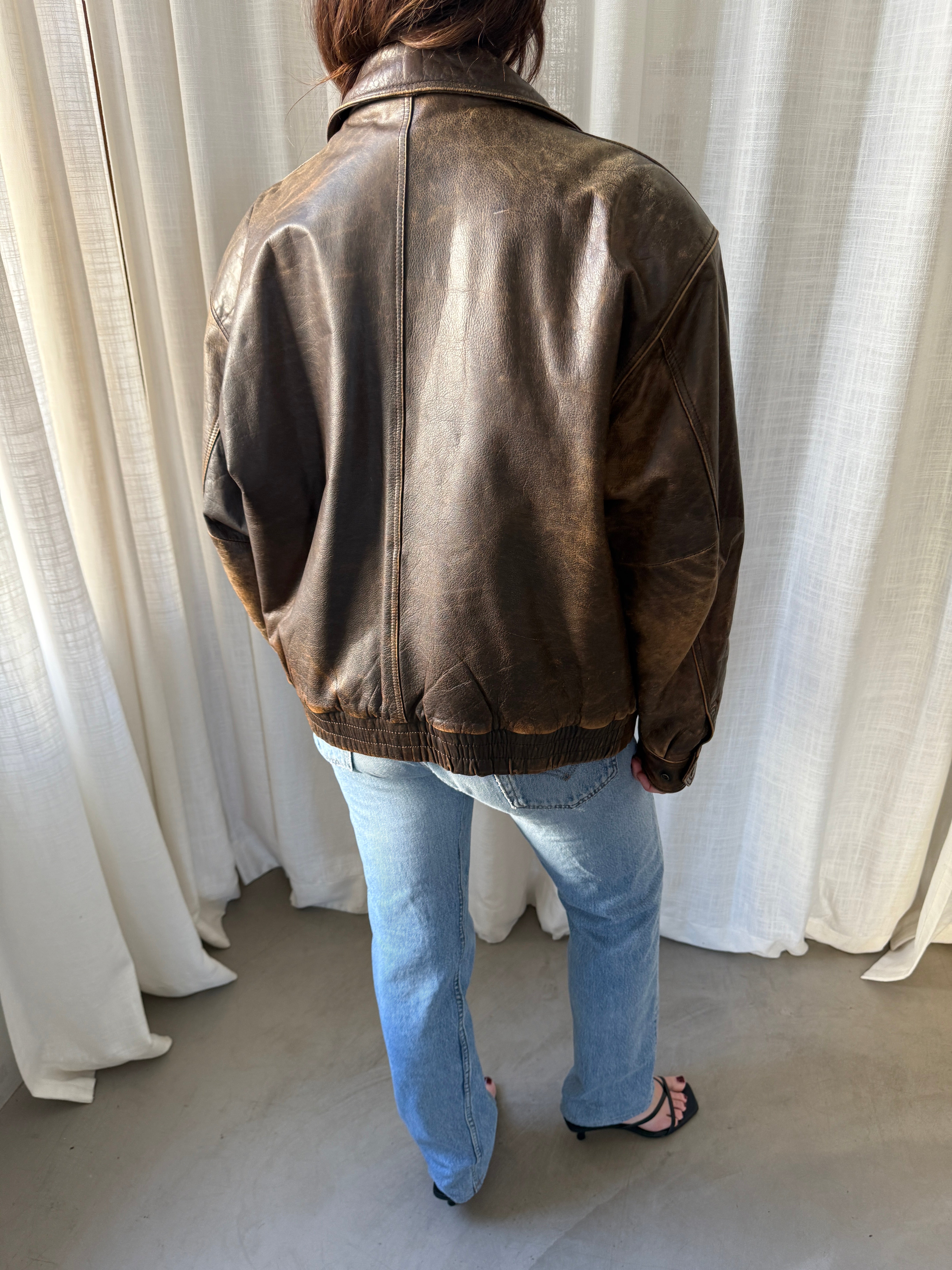 Brown Bomber Jacket
