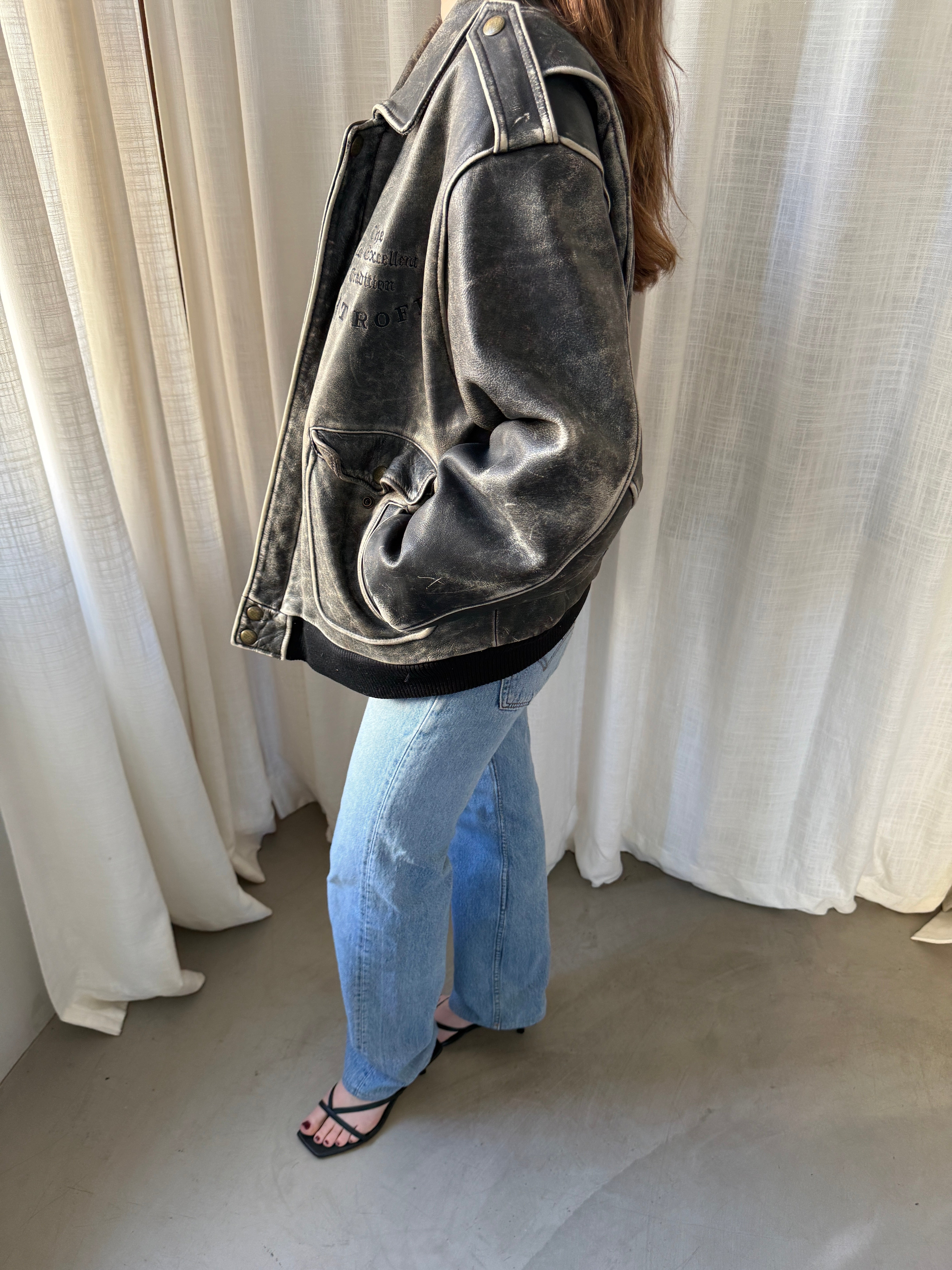 Petroff Distressed Jacket