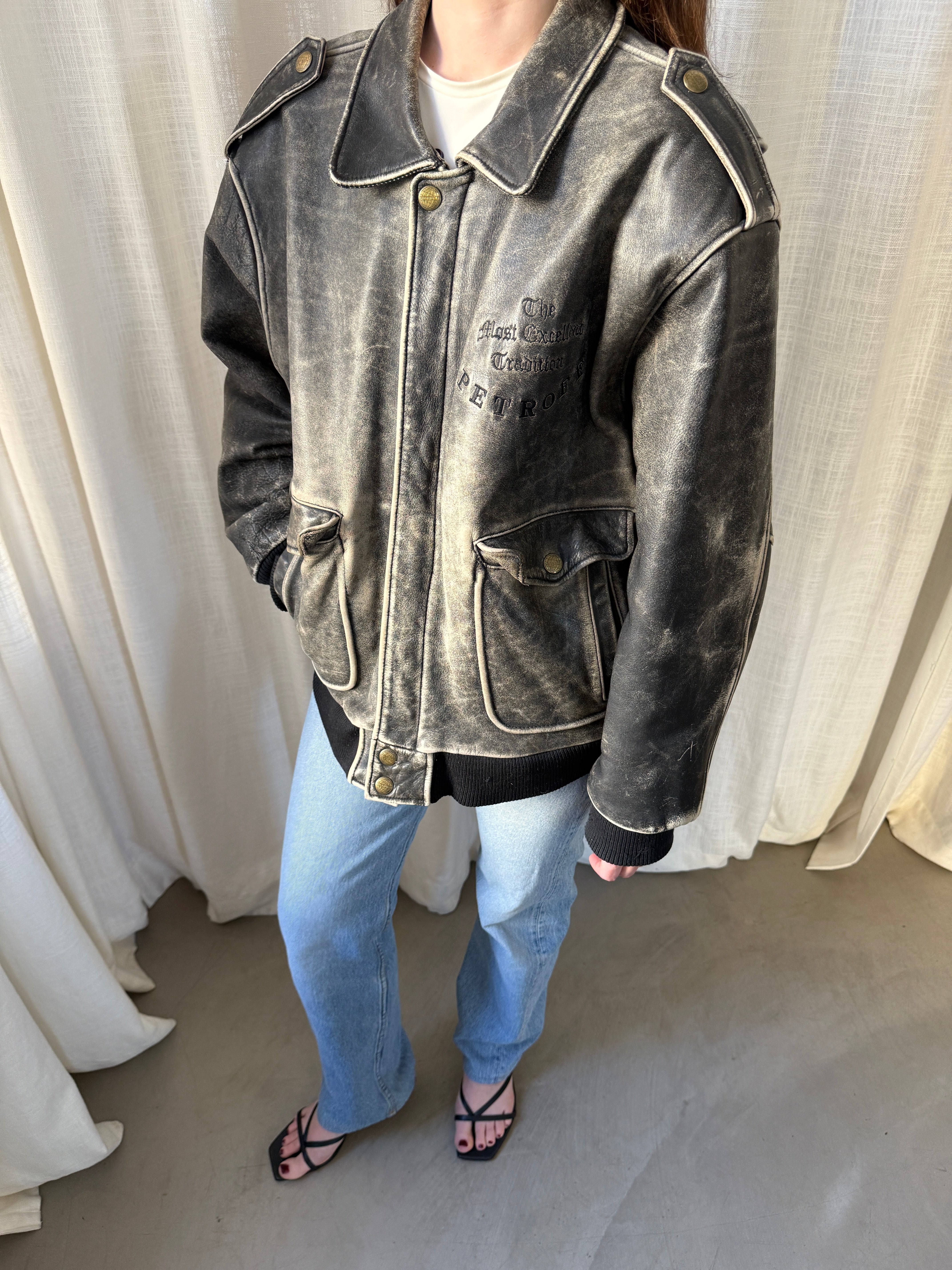 Petroff Distressed Jacket