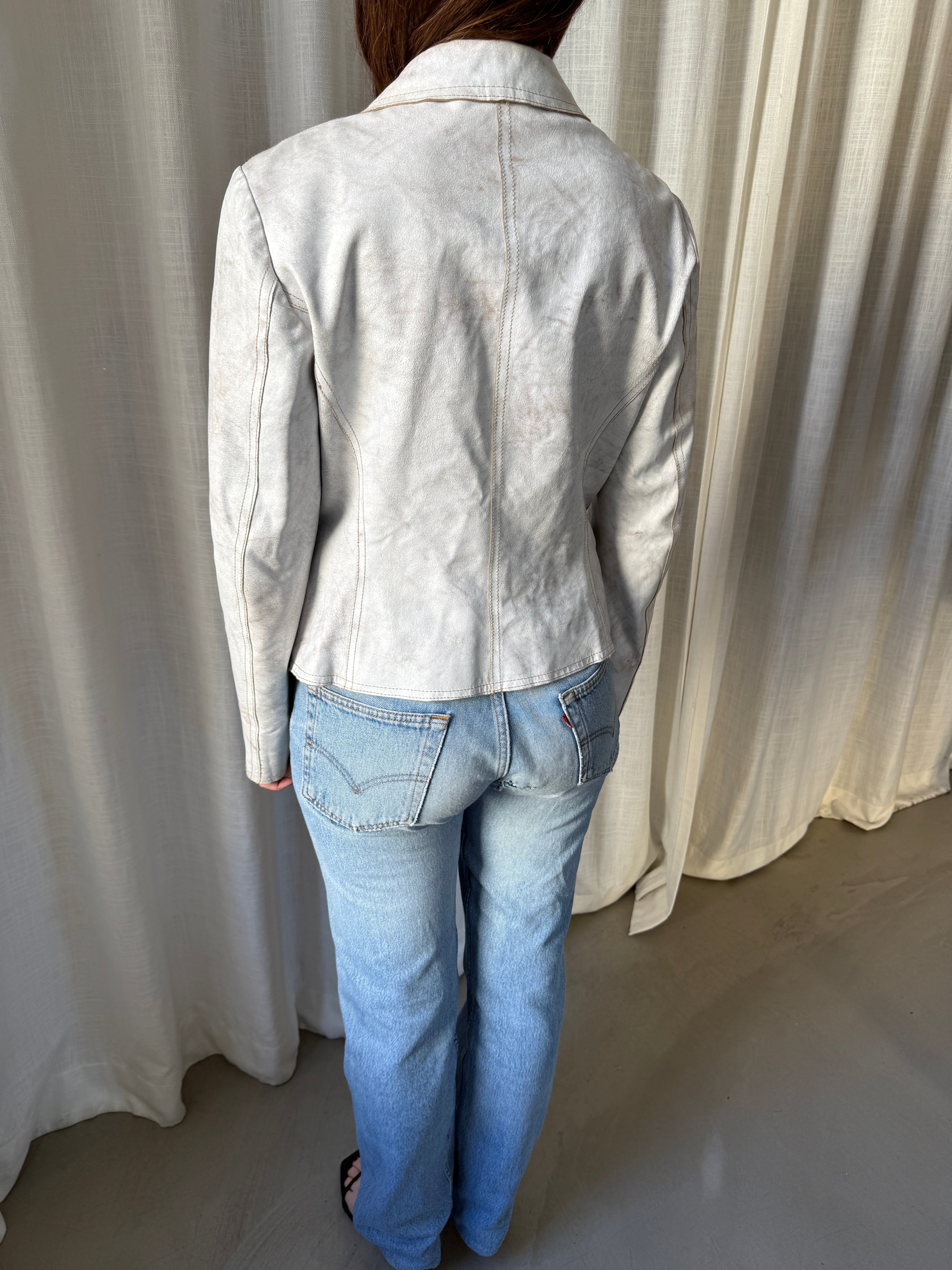 Gallotti Leather Blazer