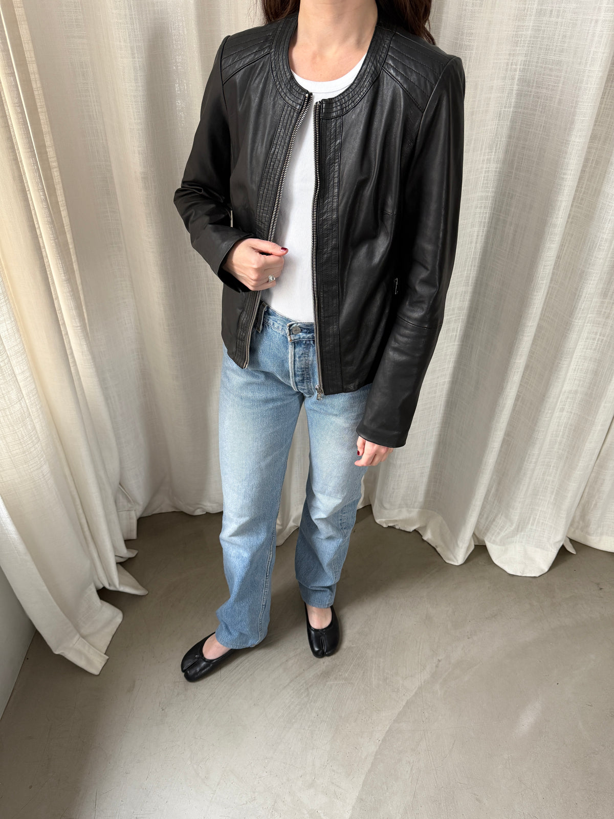 Saki Black Jacket