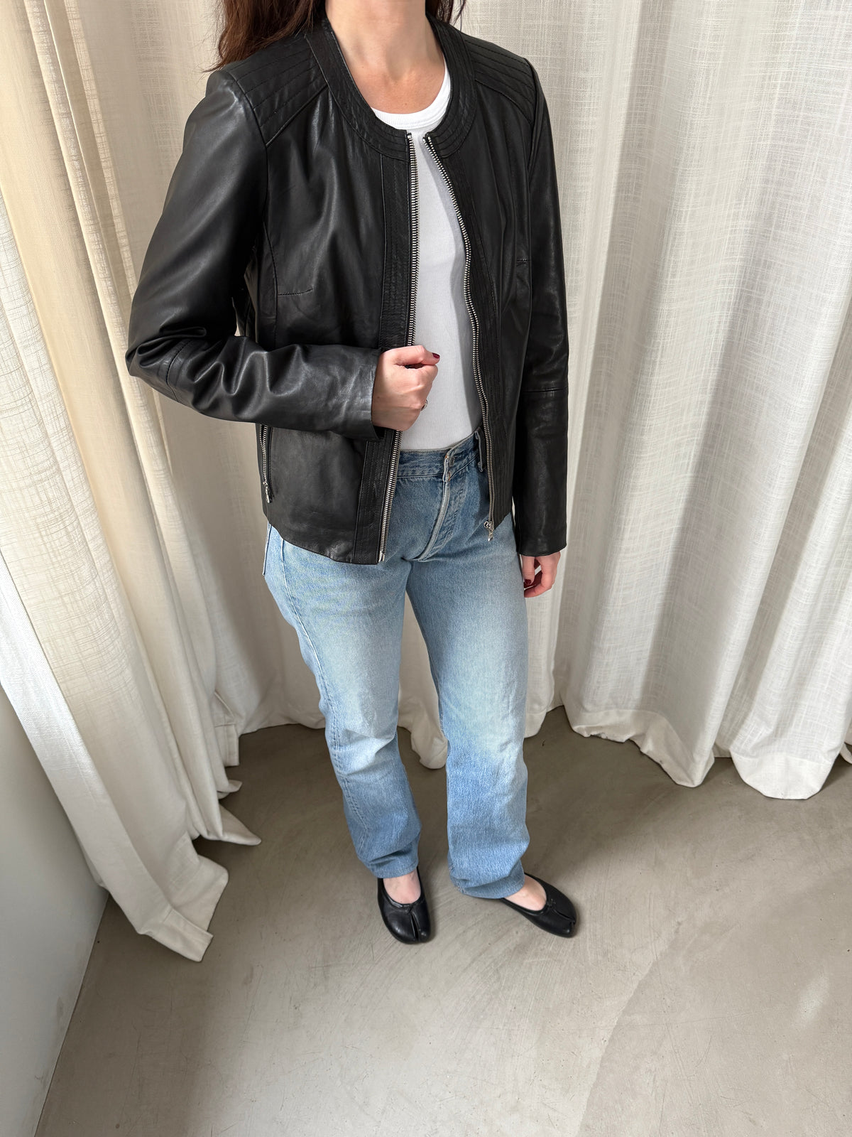 Saki Black Jacket