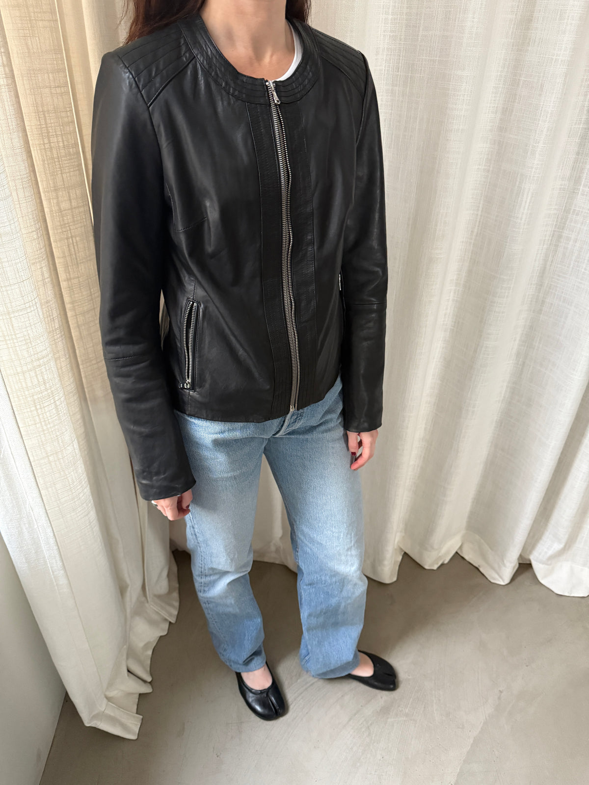 Saki Black Jacket