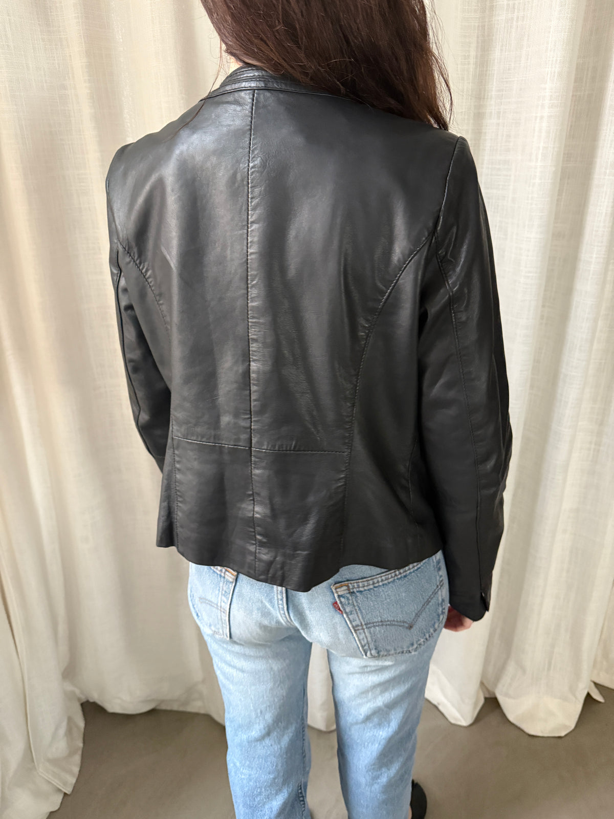 Saki Black Jacket