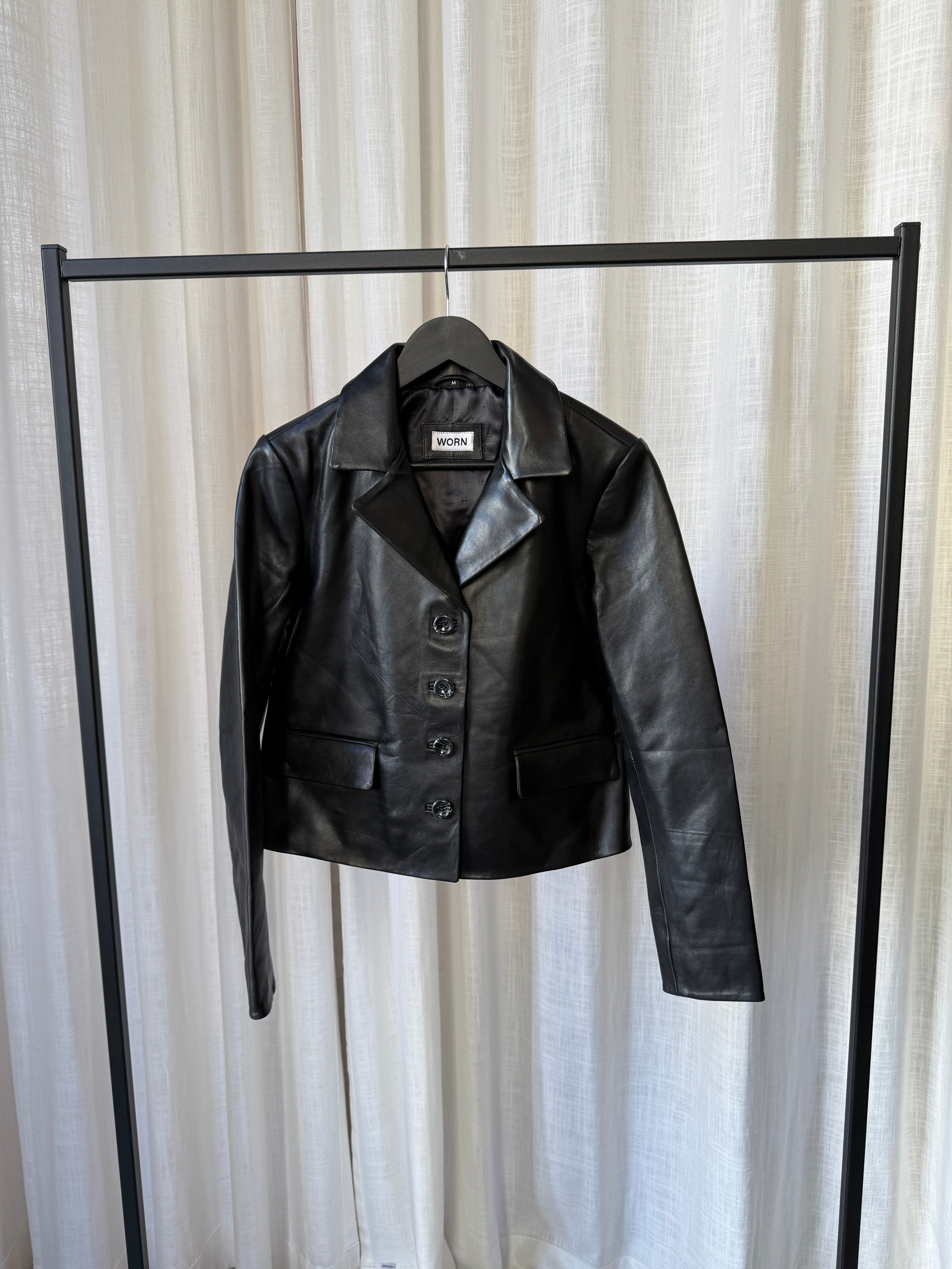 Short Black Blazer - Sample