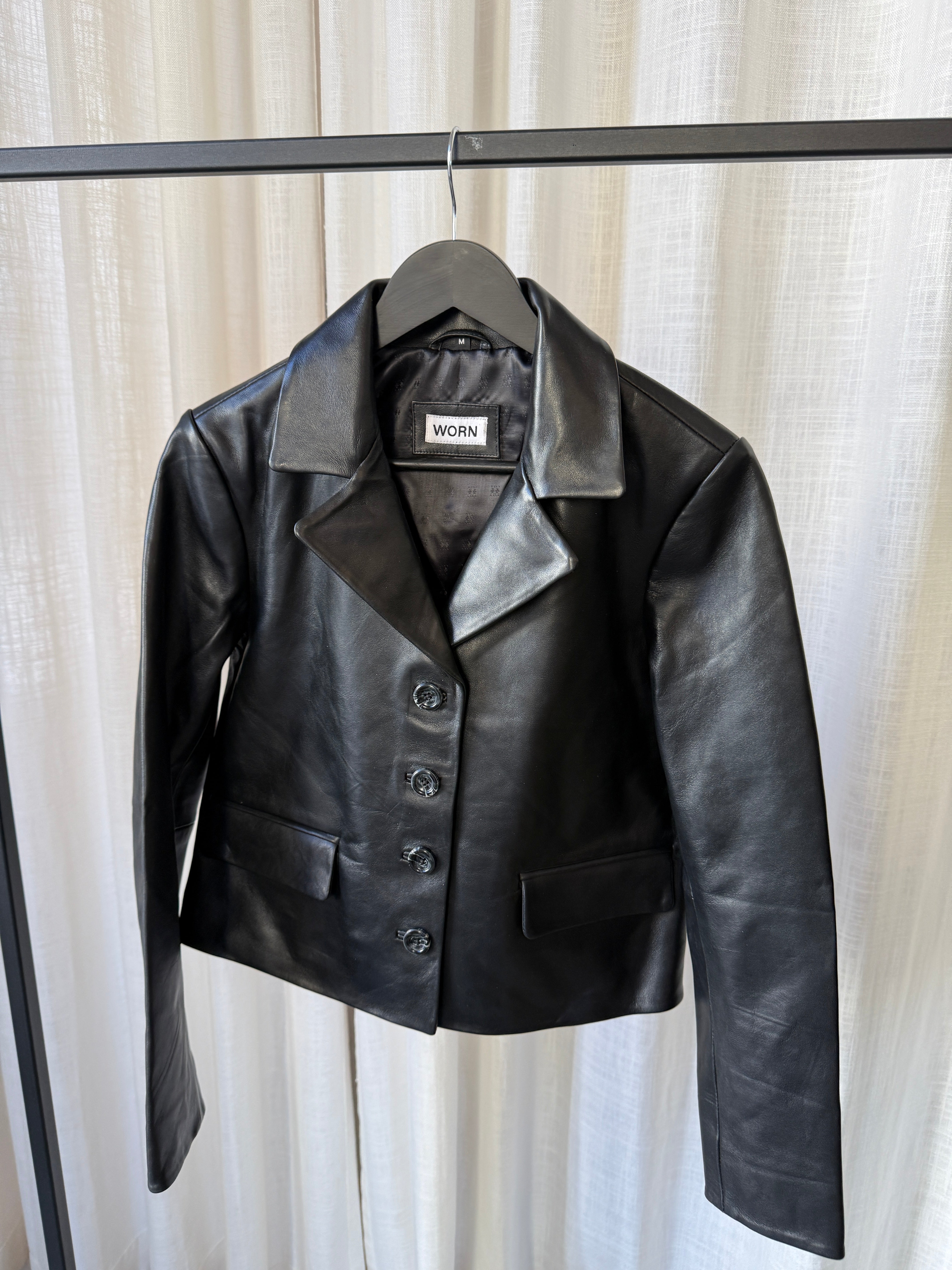 Short Black Blazer - Sample