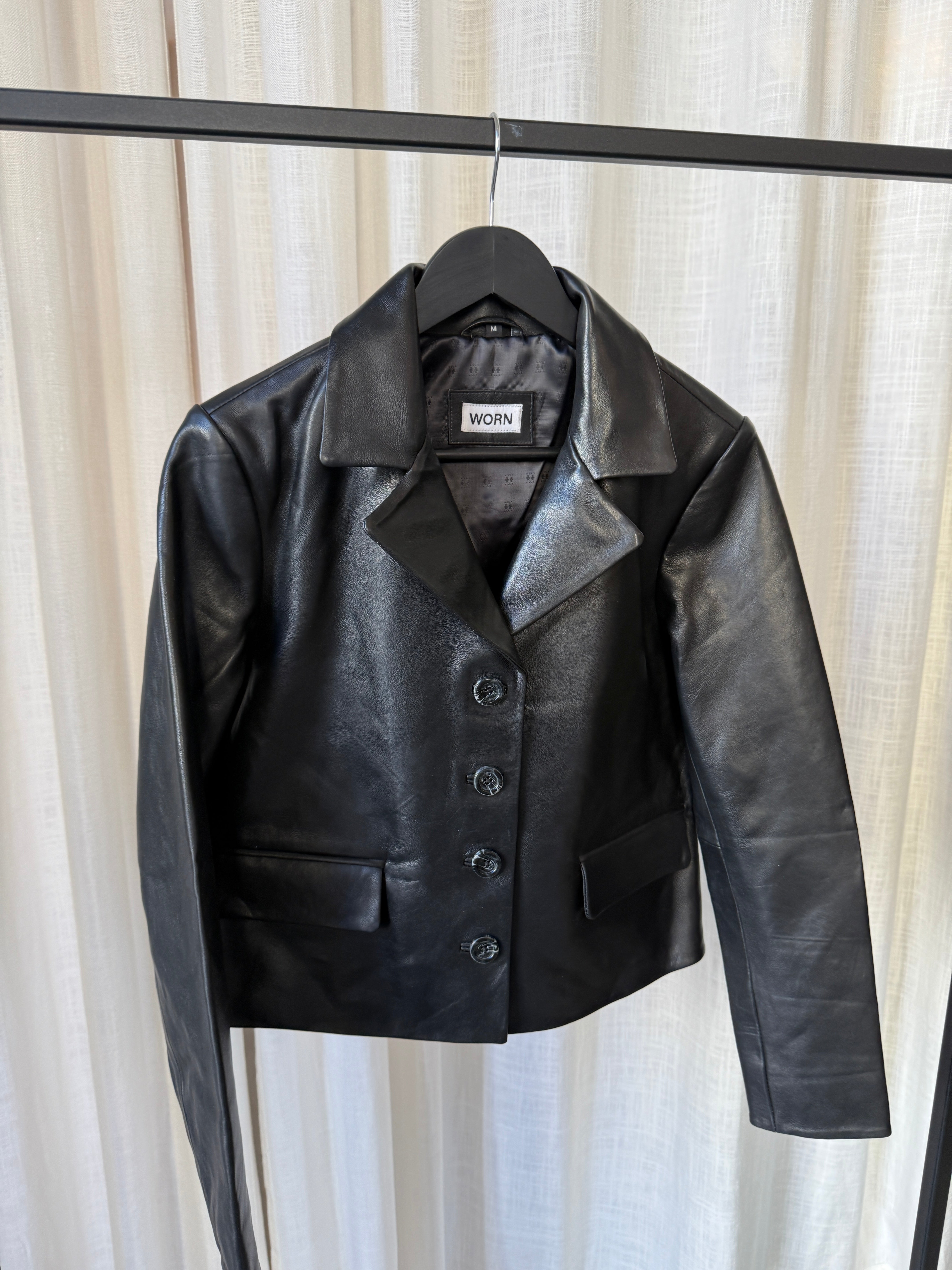 Short Black Blazer - Sample