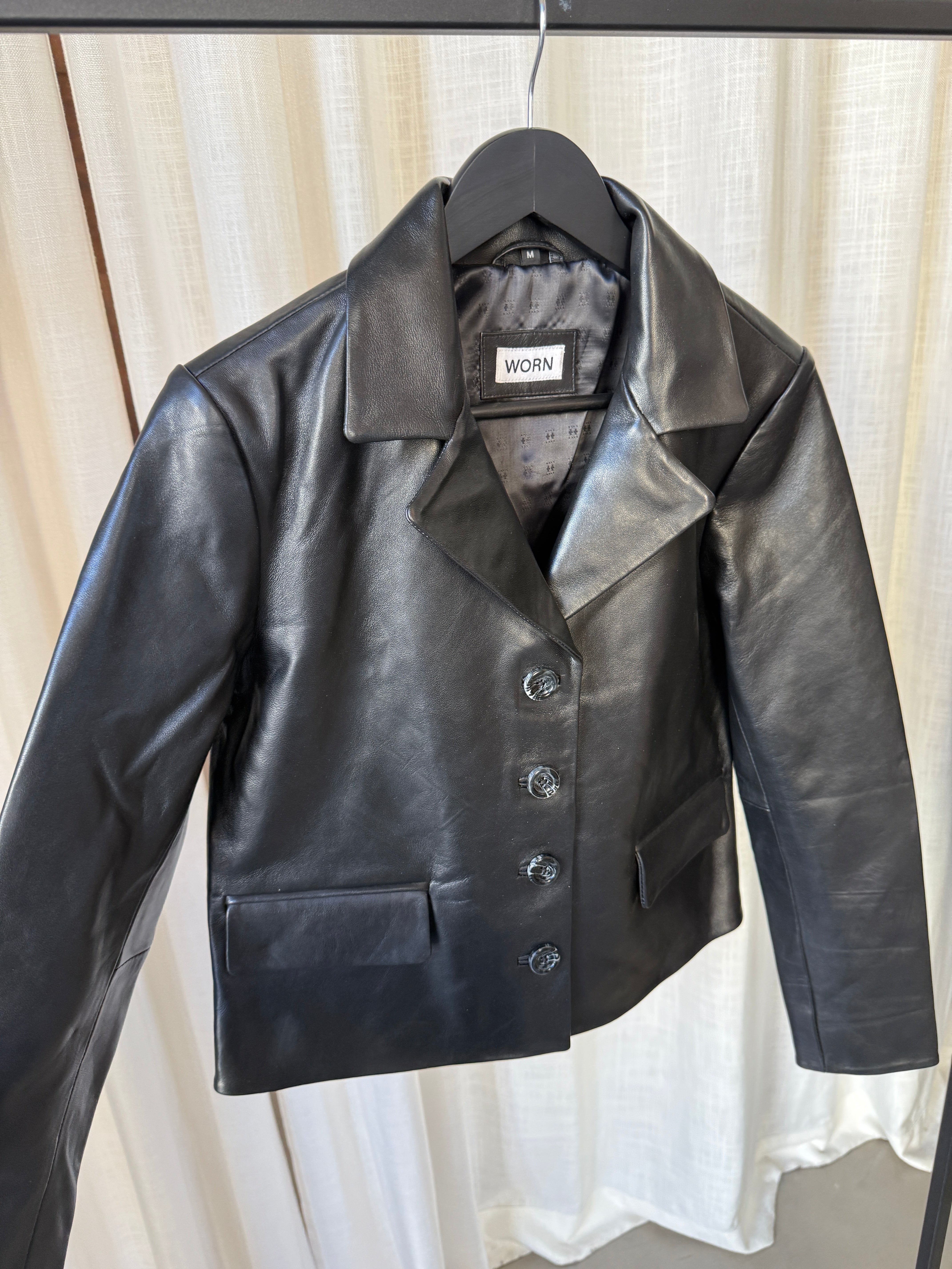 Short Black Blazer - Sample