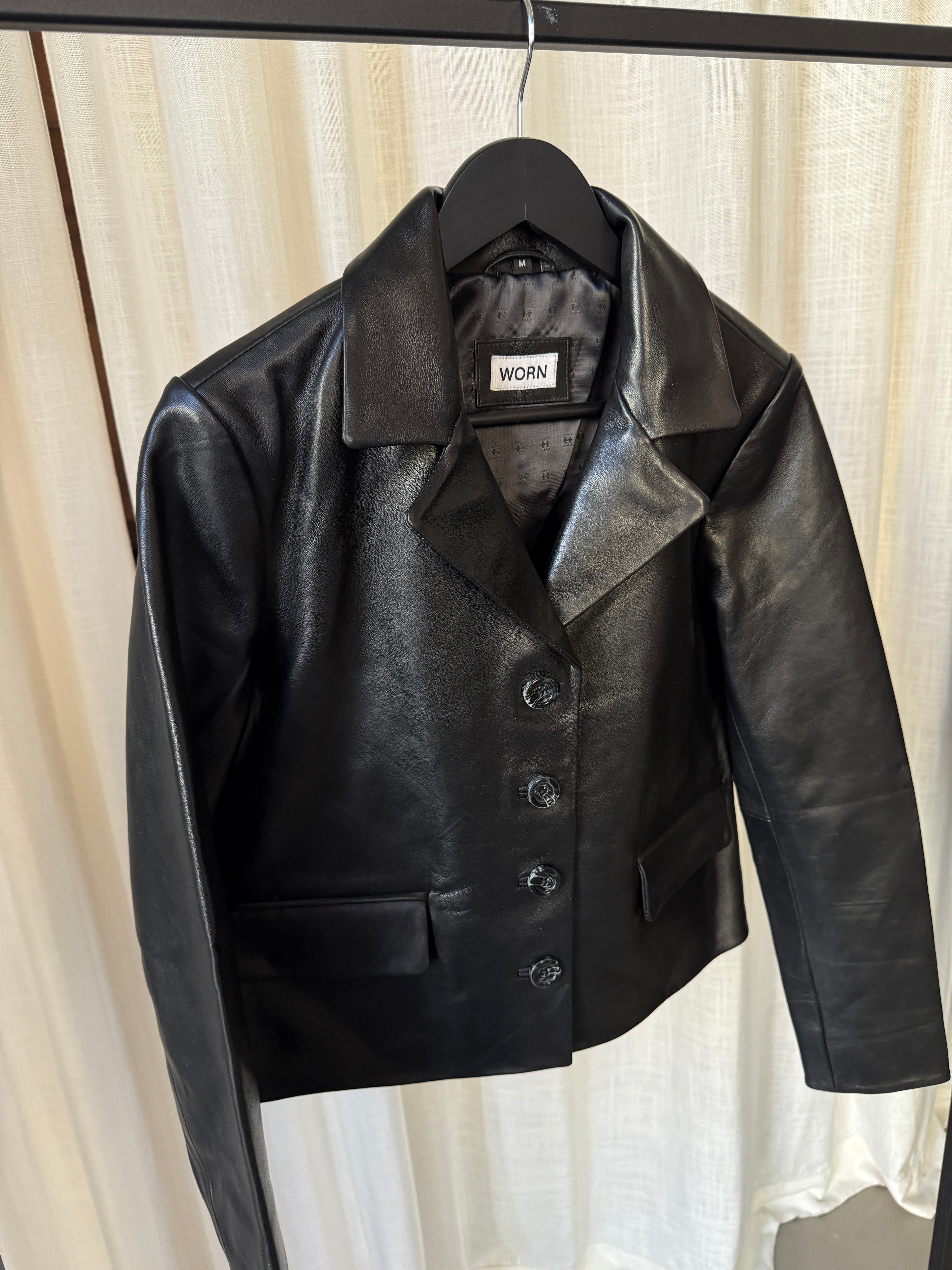 Short Black Blazer - Sample