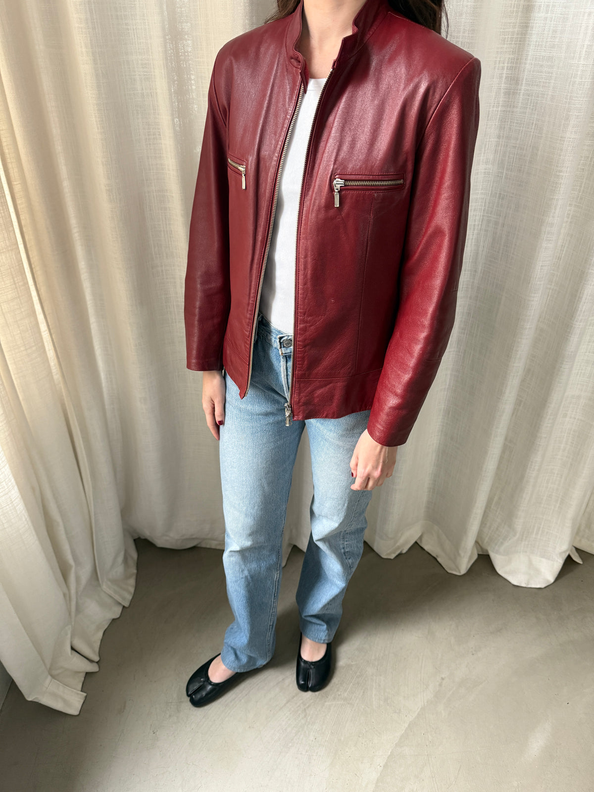 Rock n' Blue Leather Jacket