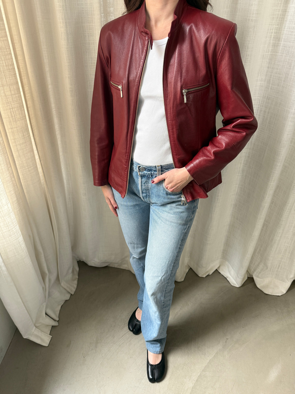 Rock n' Blue Leather Jacket