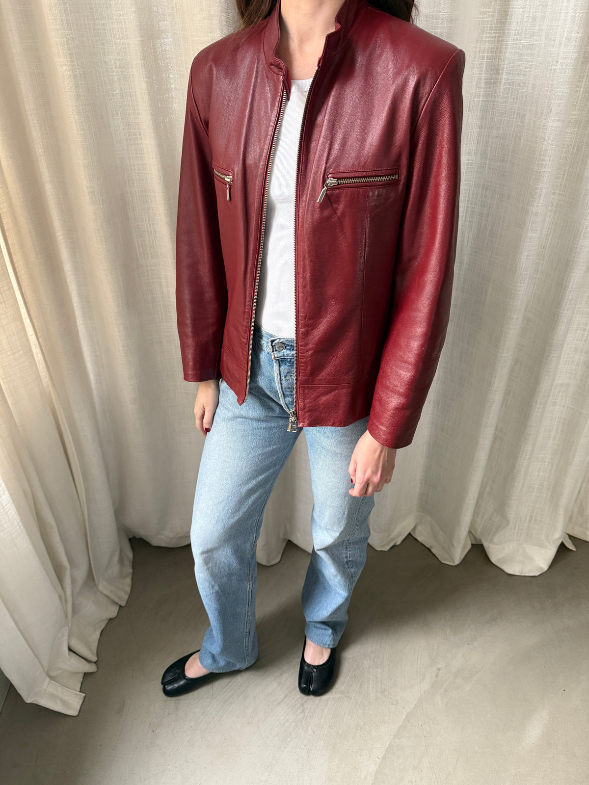 Rock n' Blue Leather Jacket