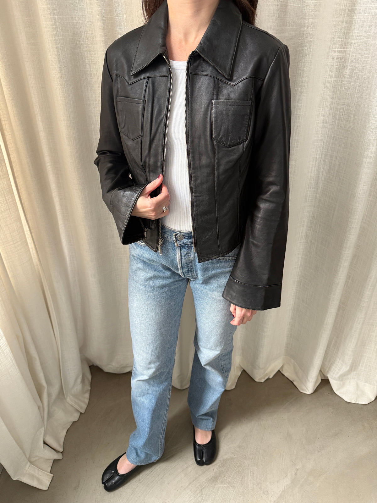 Bebe Leather Jacket