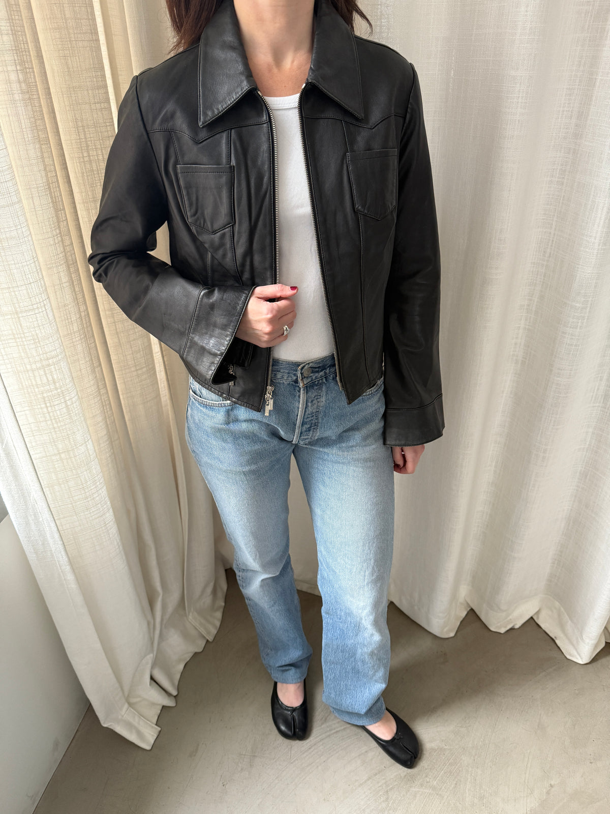 Bebe Leather Jacket