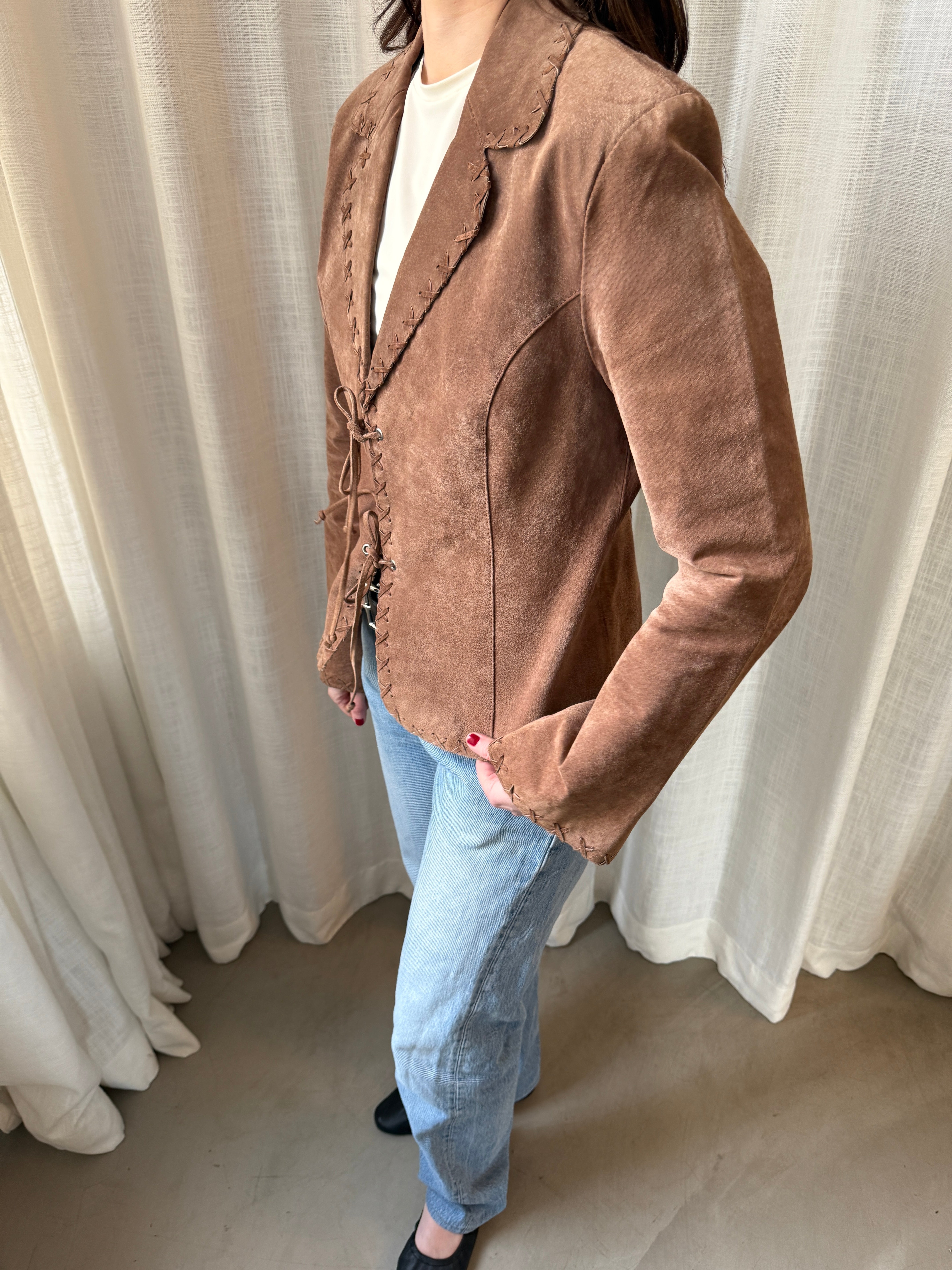 Suede Blazer
