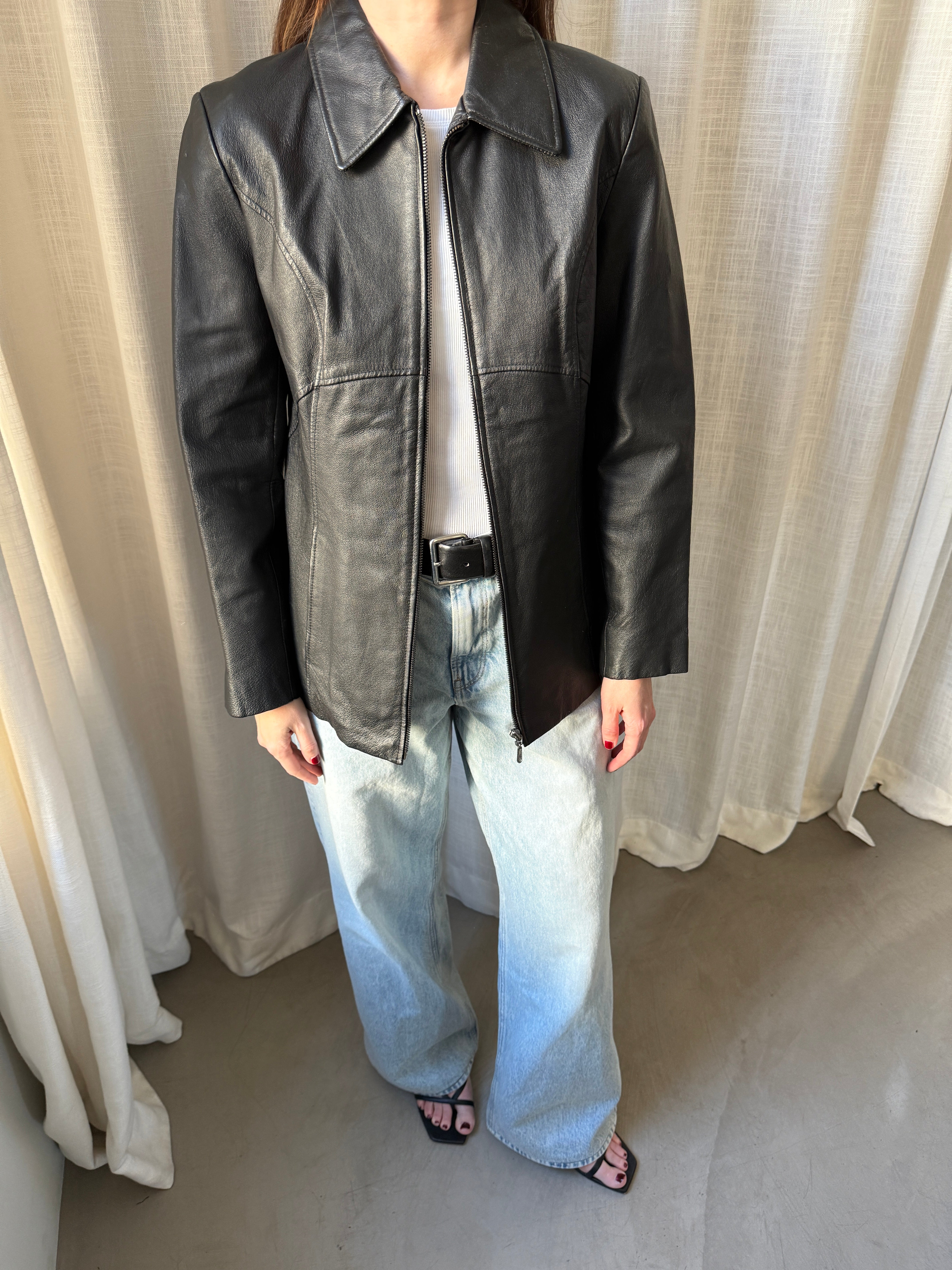 Noir Leather Jacket