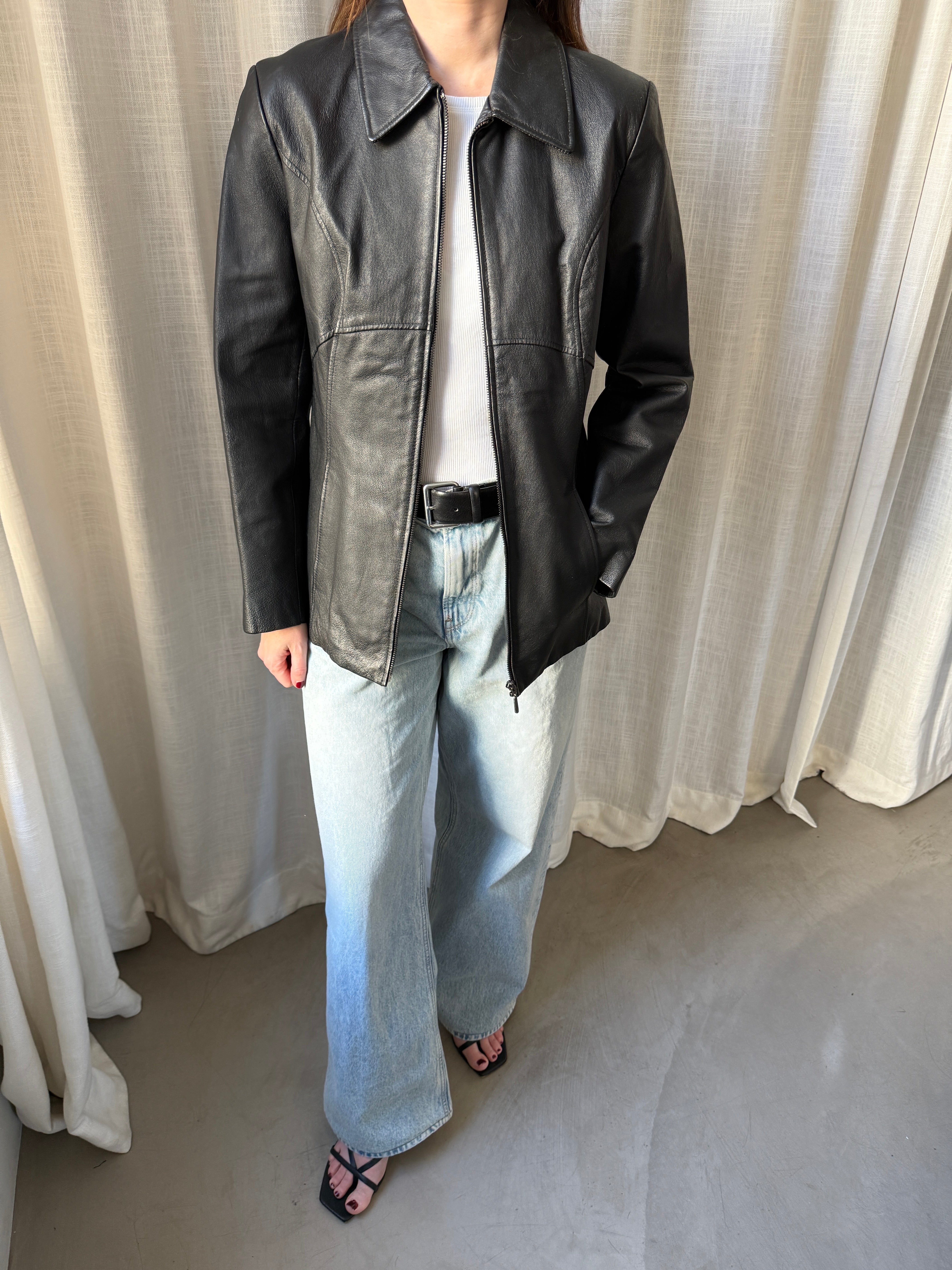 Noir Leather Jacket