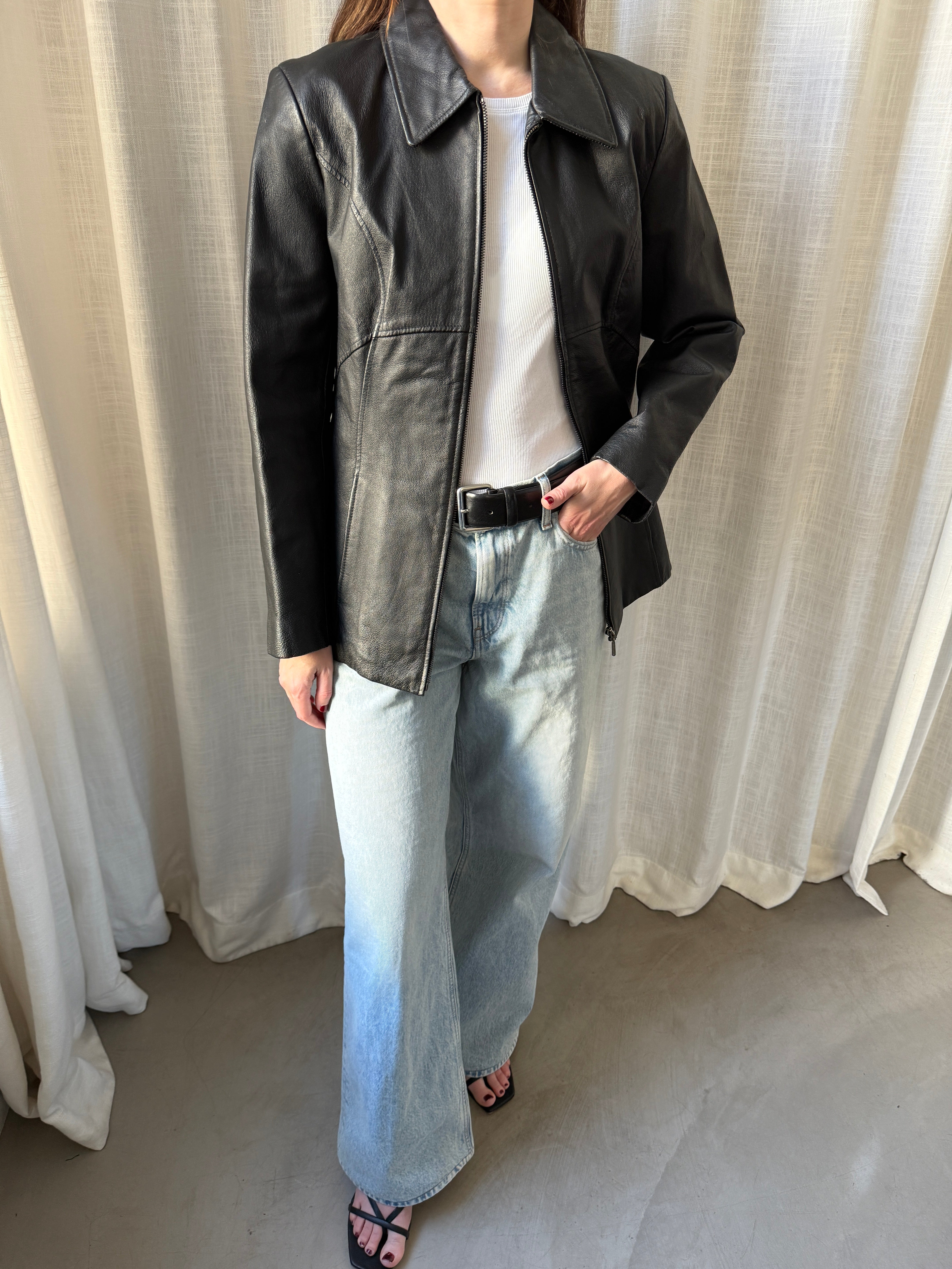 Noir Leather Jacket