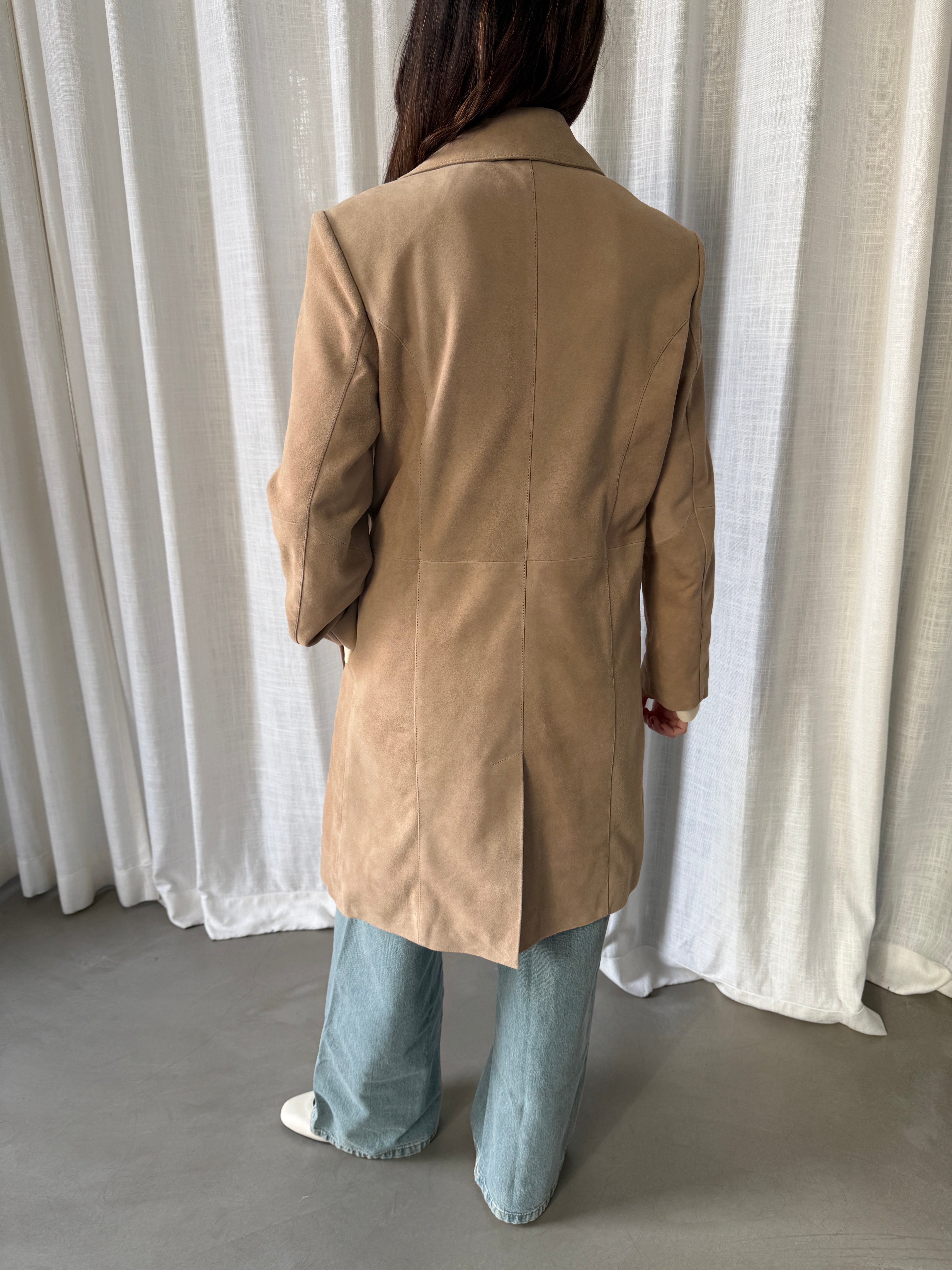 Nova Beige Suede