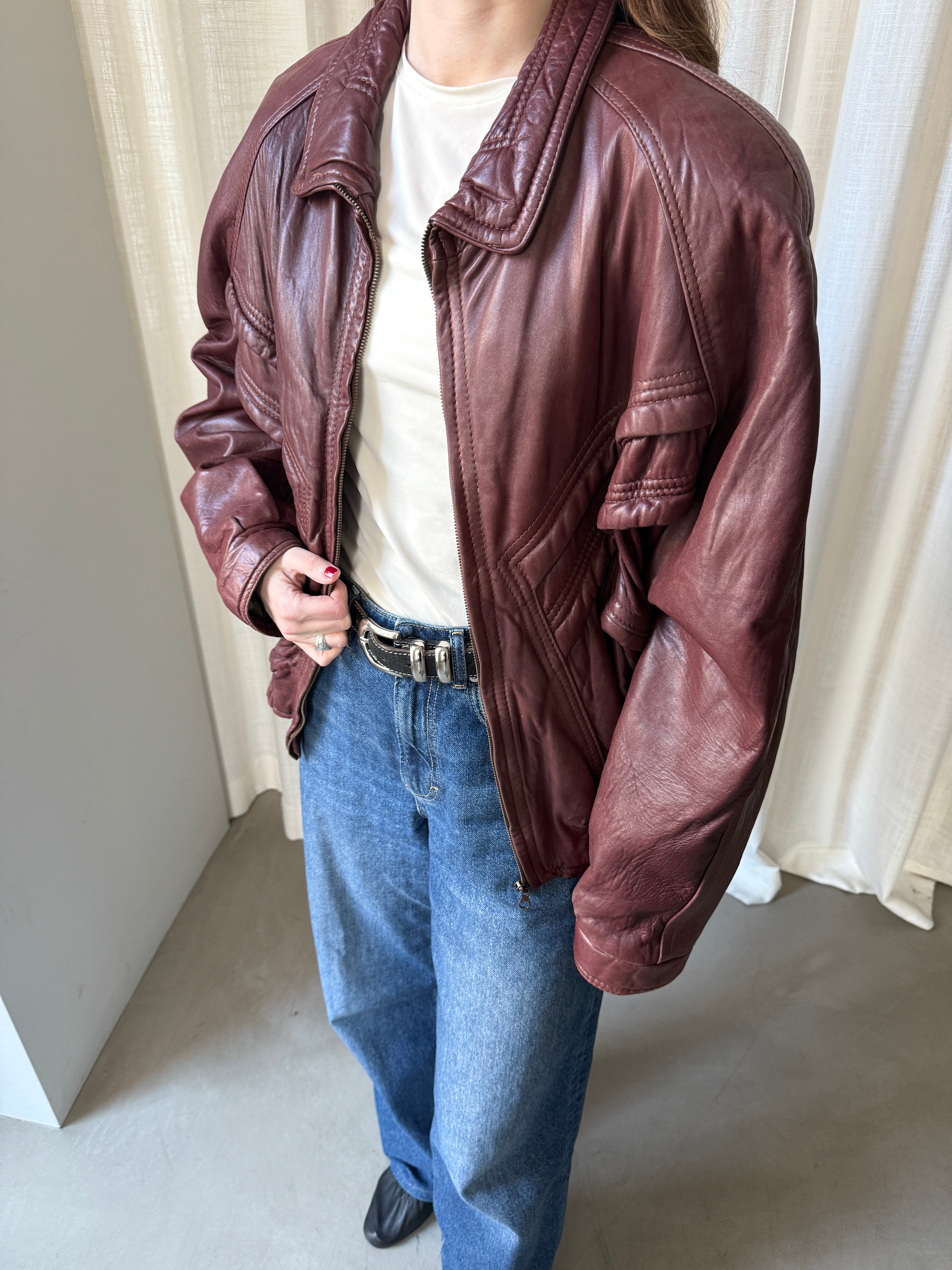 Andrea Leather Jacket