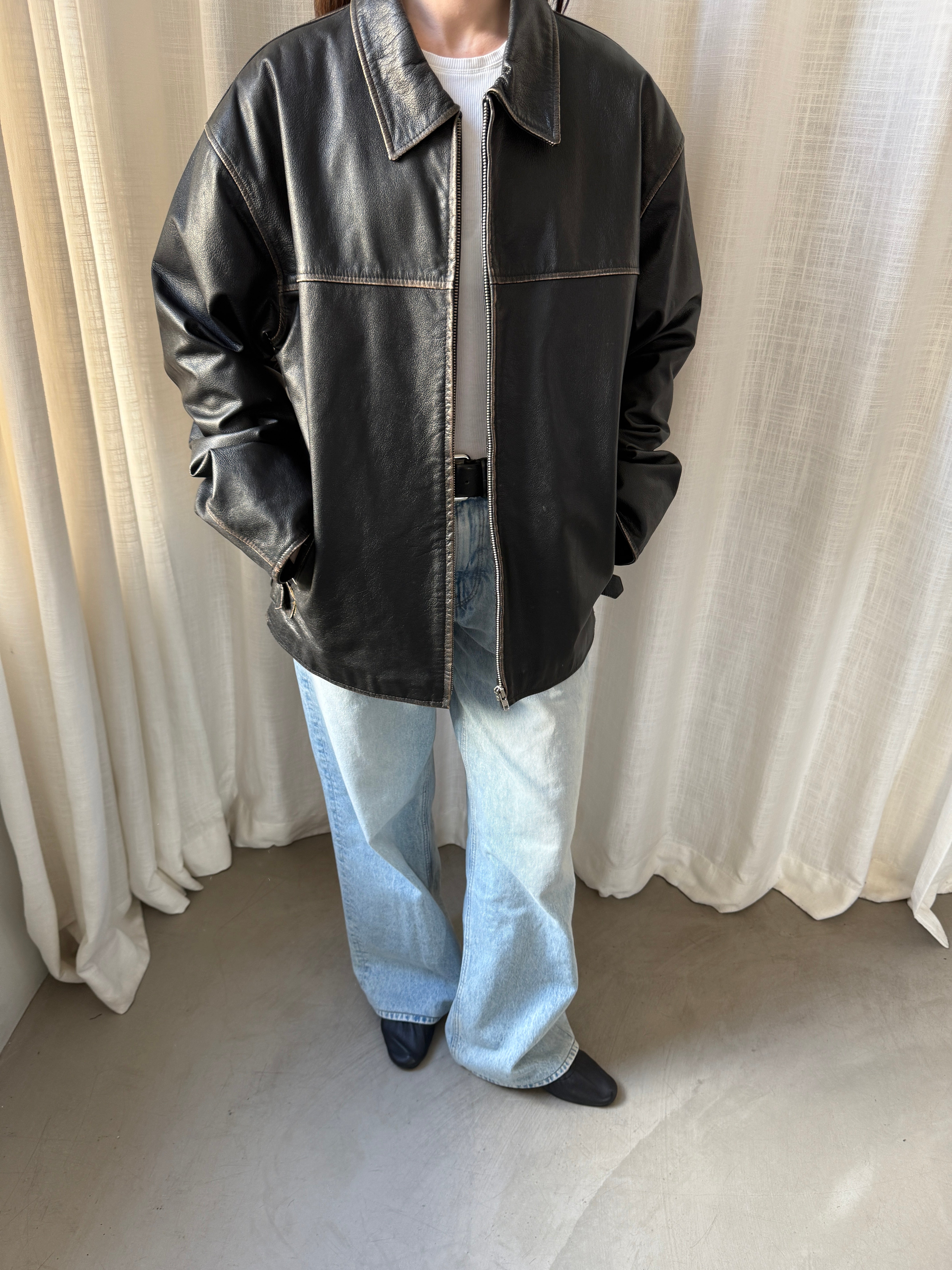 Gatto Leather Jacket