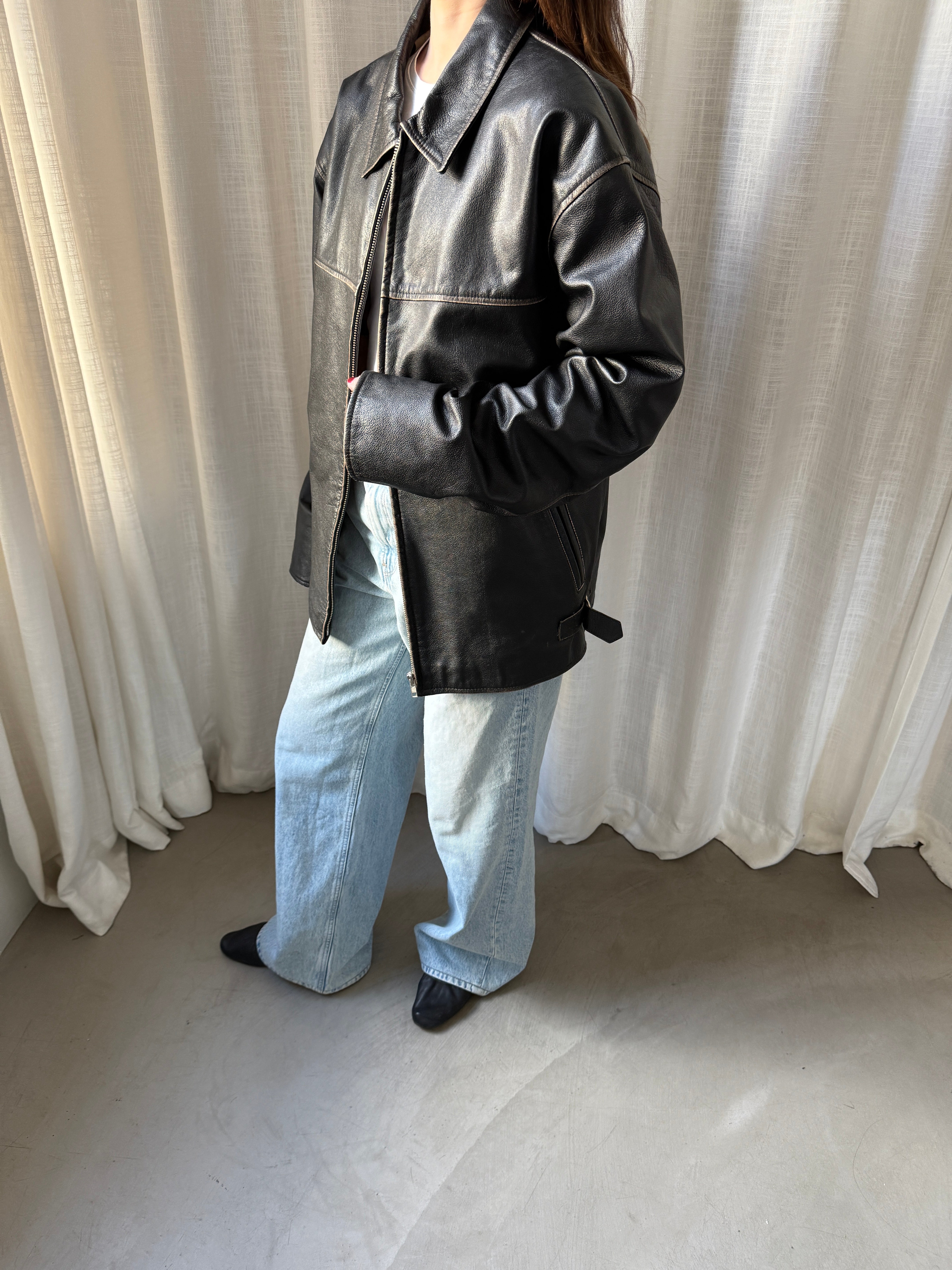 Gatto Leather Jacket