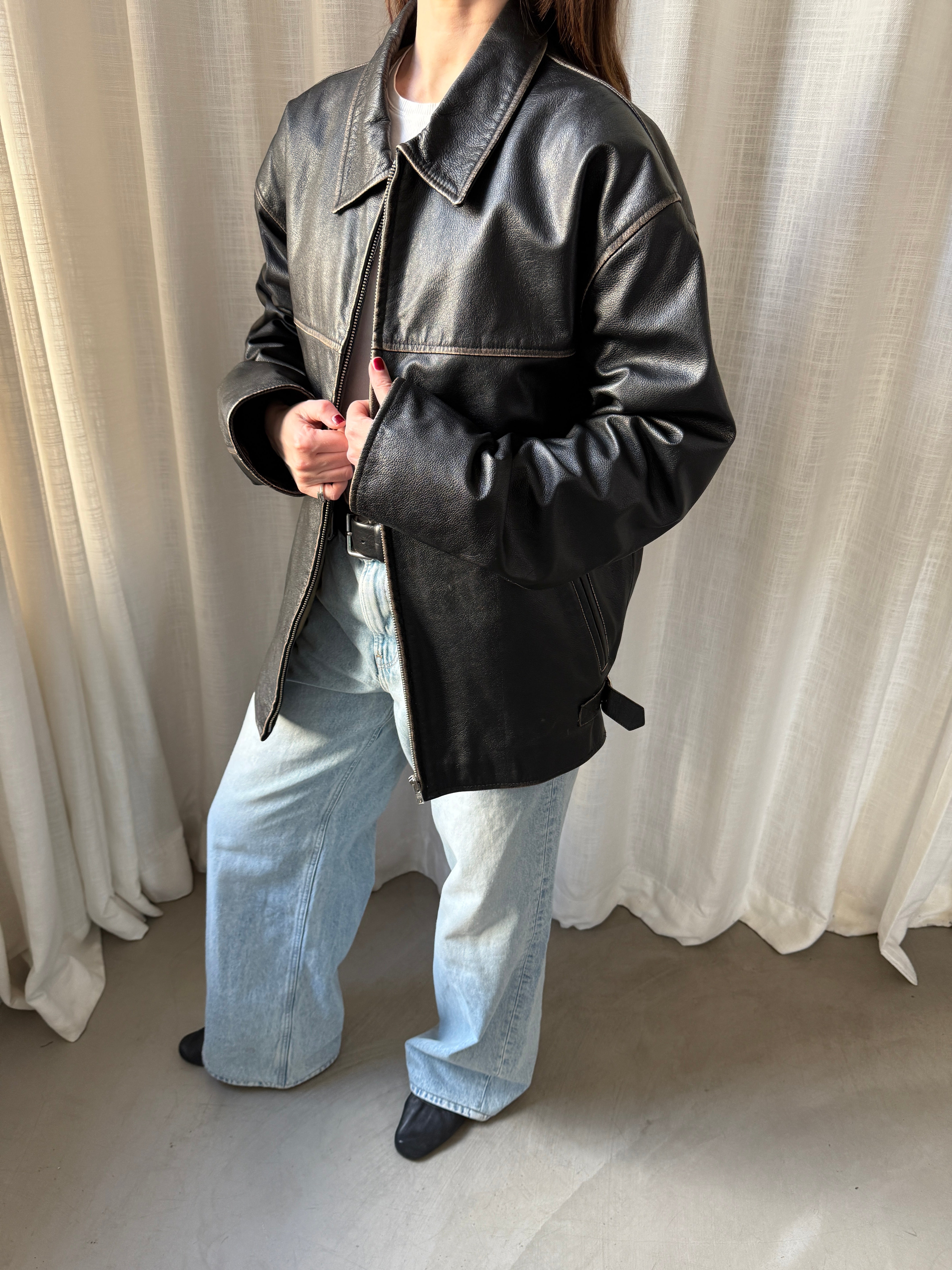Gatto Leather Jacket